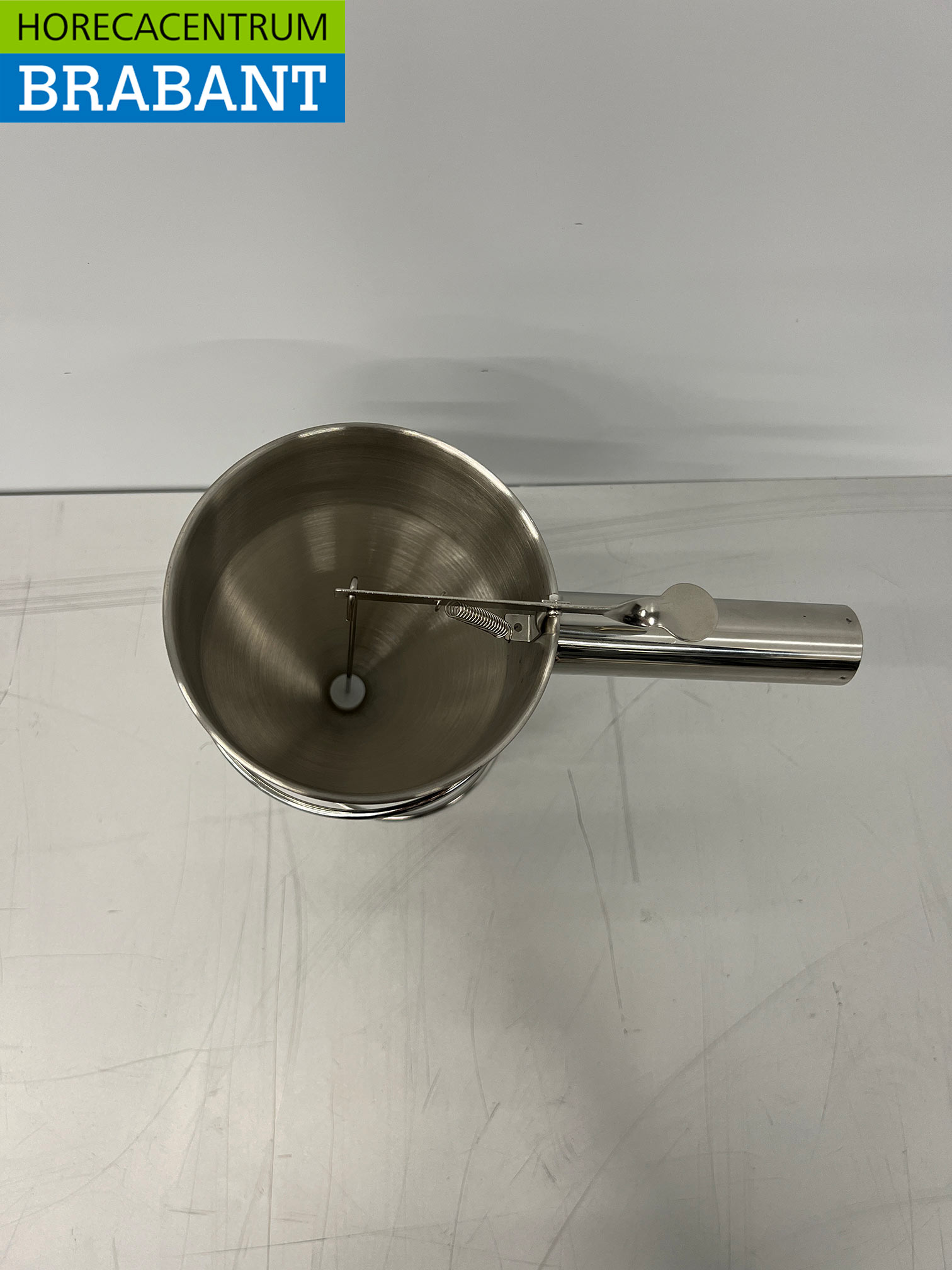 RVS HCB Portioneertrechter Beslagdispenser 1 liter Bakkerij Horeca - Afbeelding 4