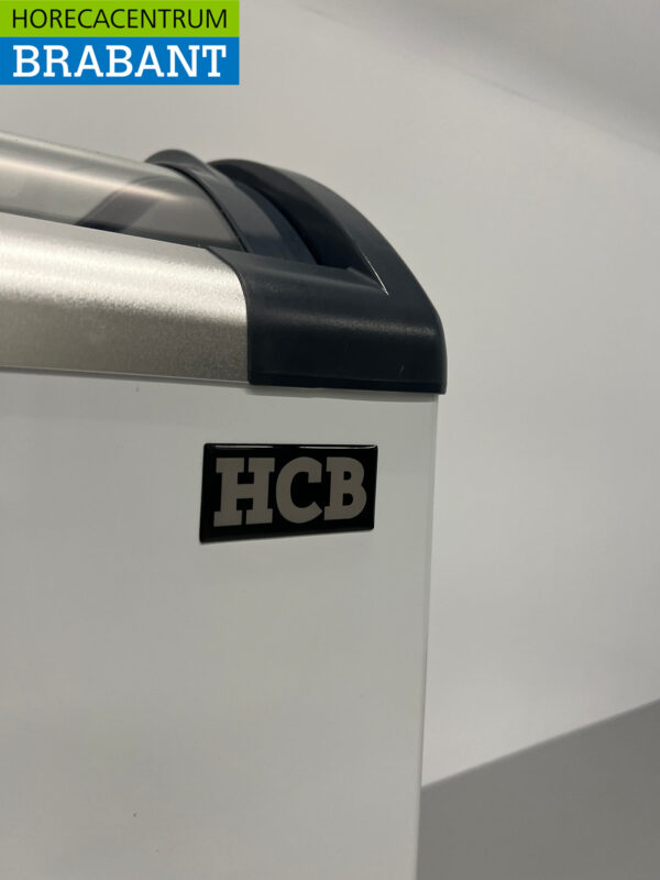 HCB Winkelvriezer Vrieskist met glazen schuifdeksels 455 liter 230V Horeca - Afbeelding 6
