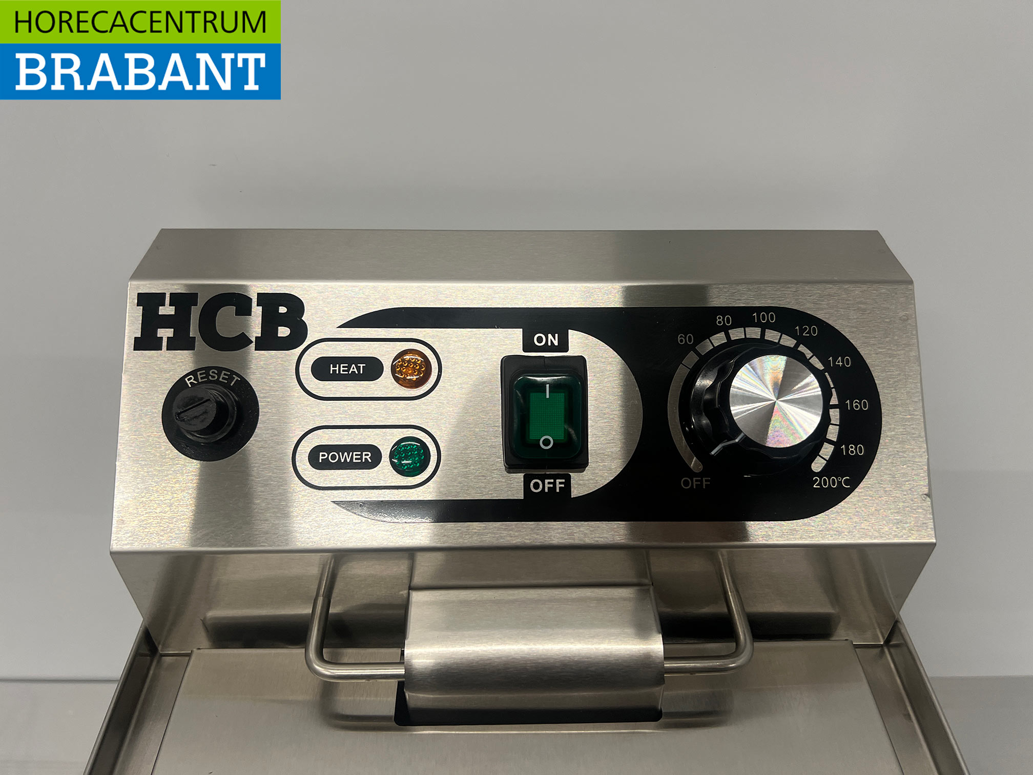 RVS HCB Friteuse Frituur met aftapkraan 8,5 liter 230V Horeca - Afbeelding 7