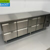 RVS HCB Koelwerkbank 8 lades 223 cm 230V Horeca - Afbeelding 3