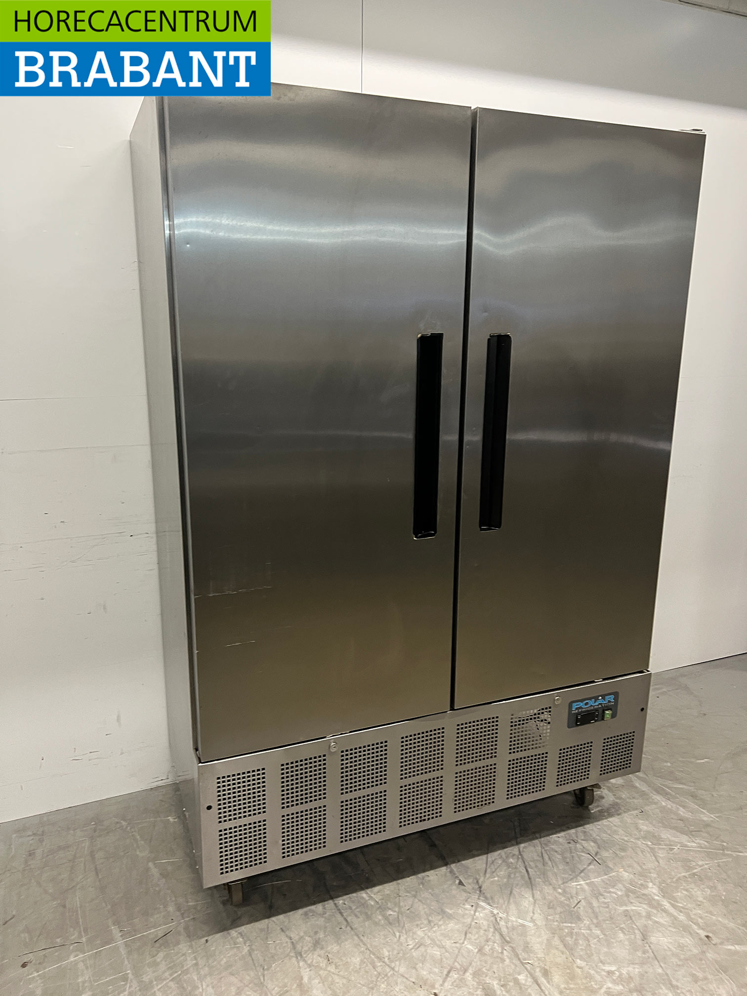 RVS Polar GD879 Dubbeldeurs 2-deurs Koeling Koelkast 960 liter 230V Horeca - Afbeelding 3