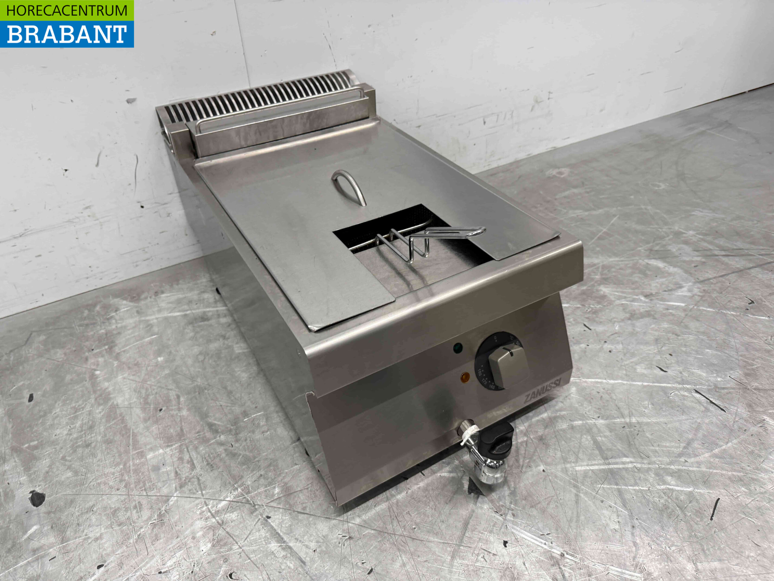 RVS Zanussi Opzet Friteuse Frituur 12 liter 400V Horeca - Afbeelding 3