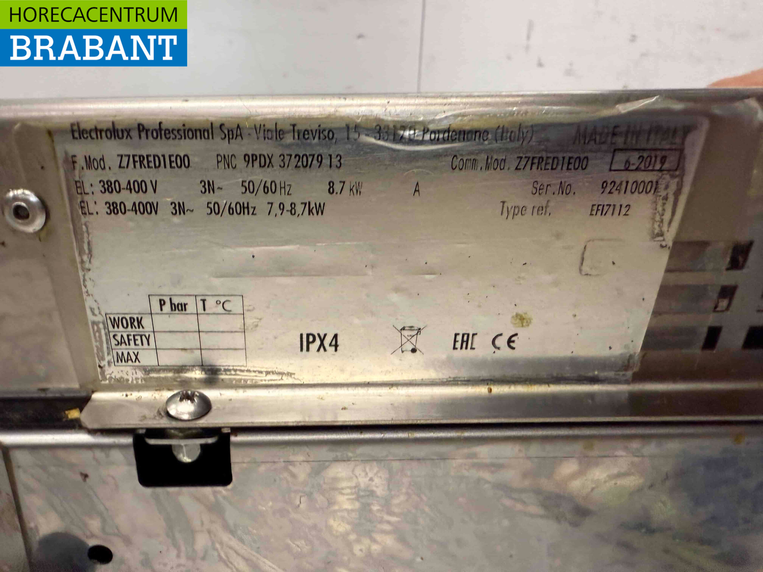 RVS Zanussi Opzet Friteuse Frituur 12 liter 400V Horeca - Afbeelding 6