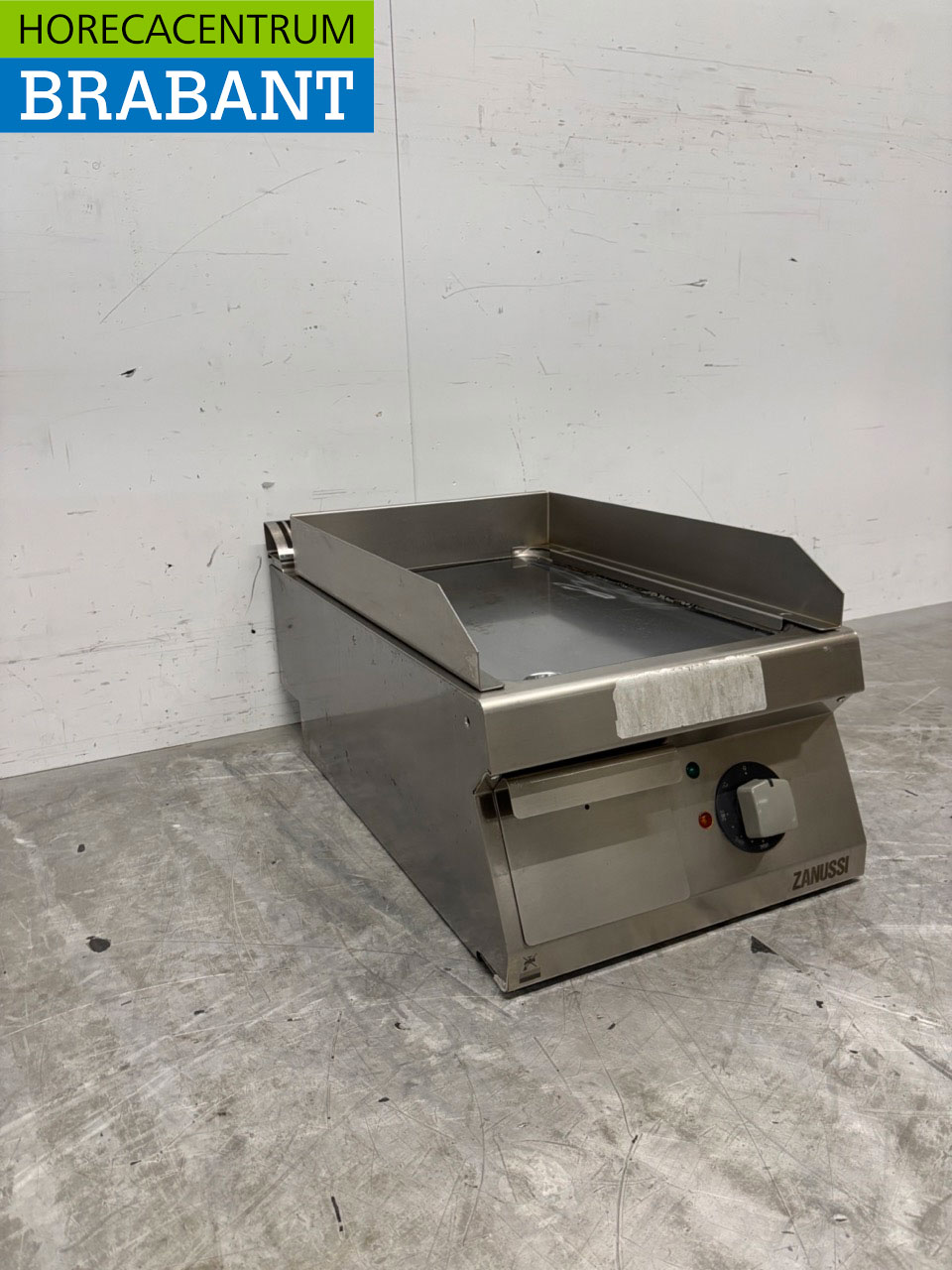 RVS Zanussi Grillplaat Gladde bakplaat 40 cm 400V Horeca - Afbeelding 3