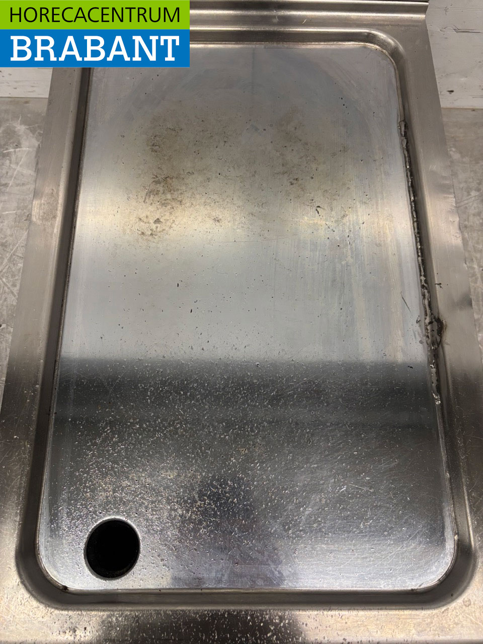 RVS Zanussi Grillplaat Gladde bakplaat 40 cm 400V Horeca - Afbeelding 4