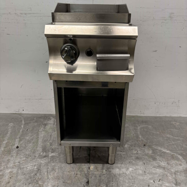 Dexion RVS Bakplaat Grillplaat 40 cm GAS Horeca