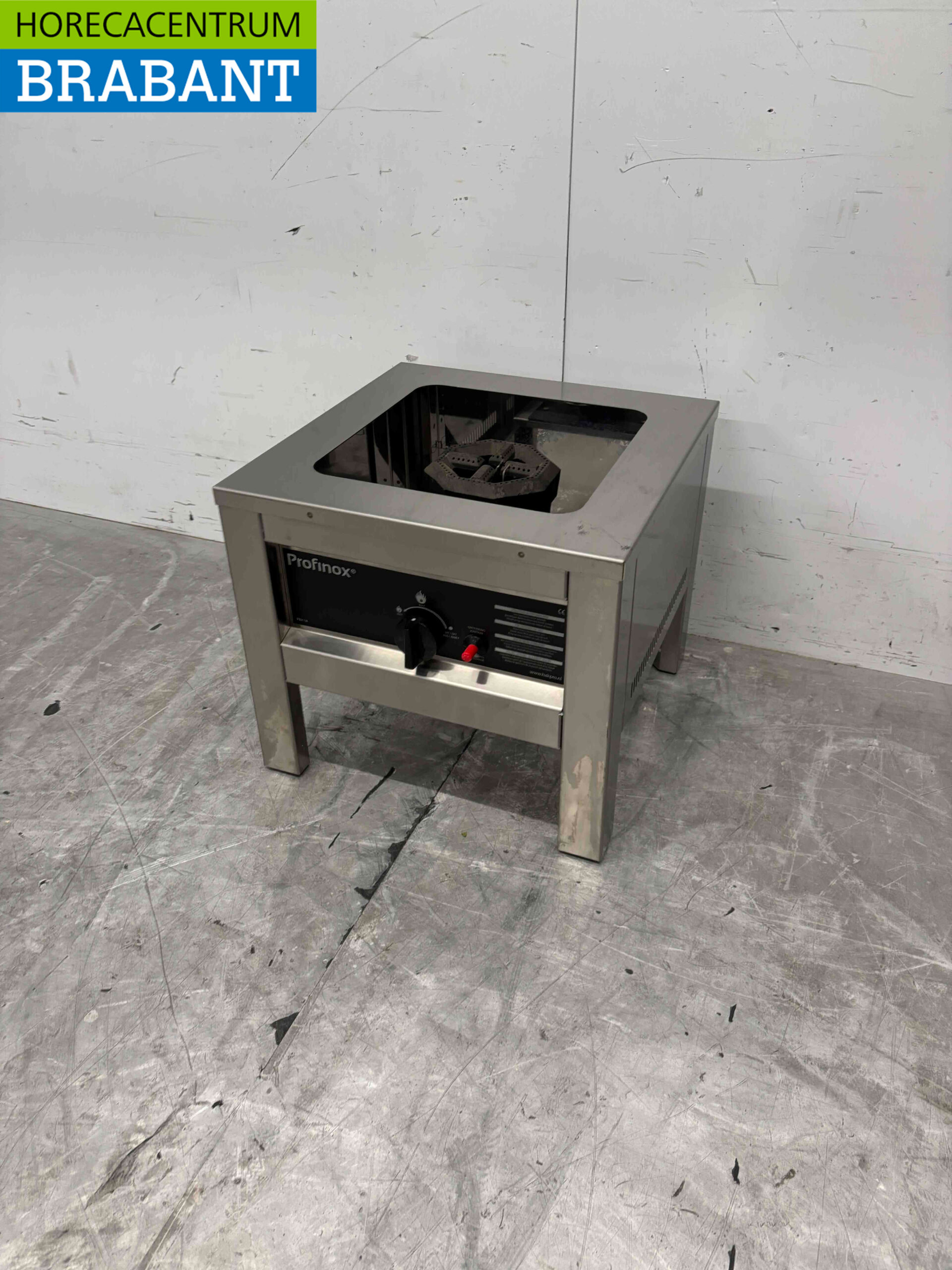 RVS Hokker Wokbrander Wok 6,4 kW Propaan Horeca - Afbeelding 3