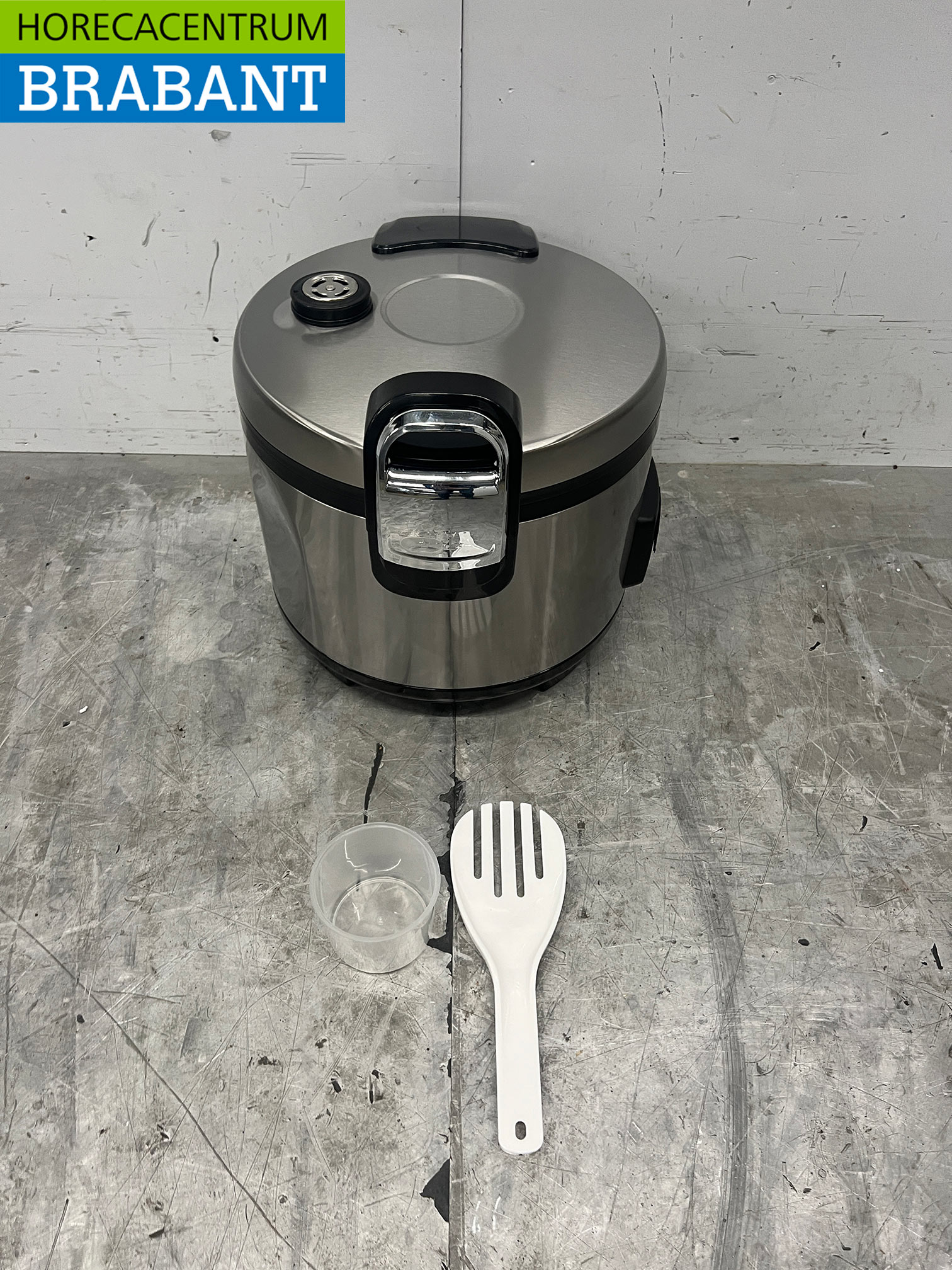 RVS HCB Rijstkoker Rijstwarmer 10 liter 230V Horeca
