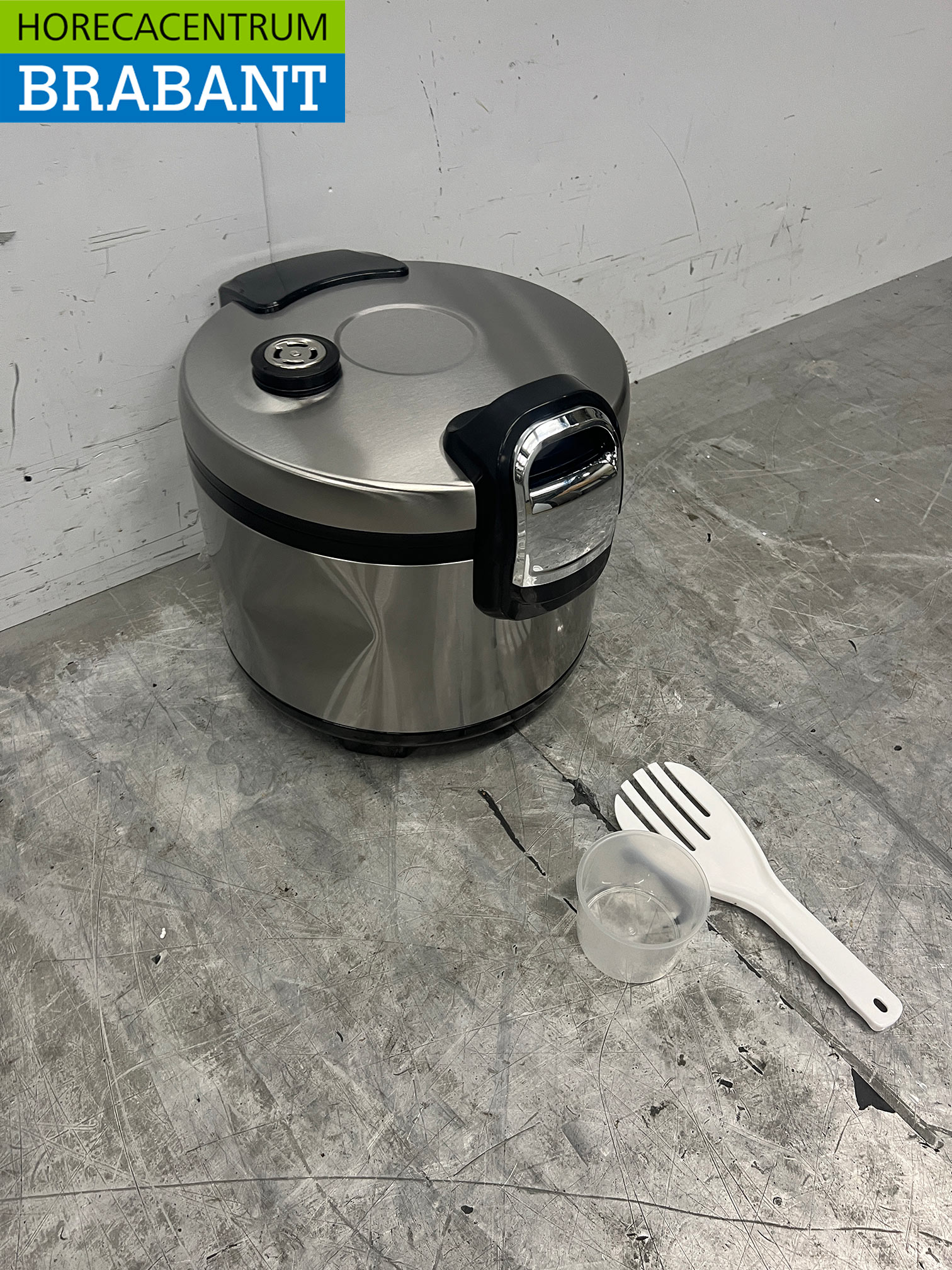 RVS HCB Rijstkoker Rijstwarmer 10 liter 230V Horeca - Afbeelding 3
