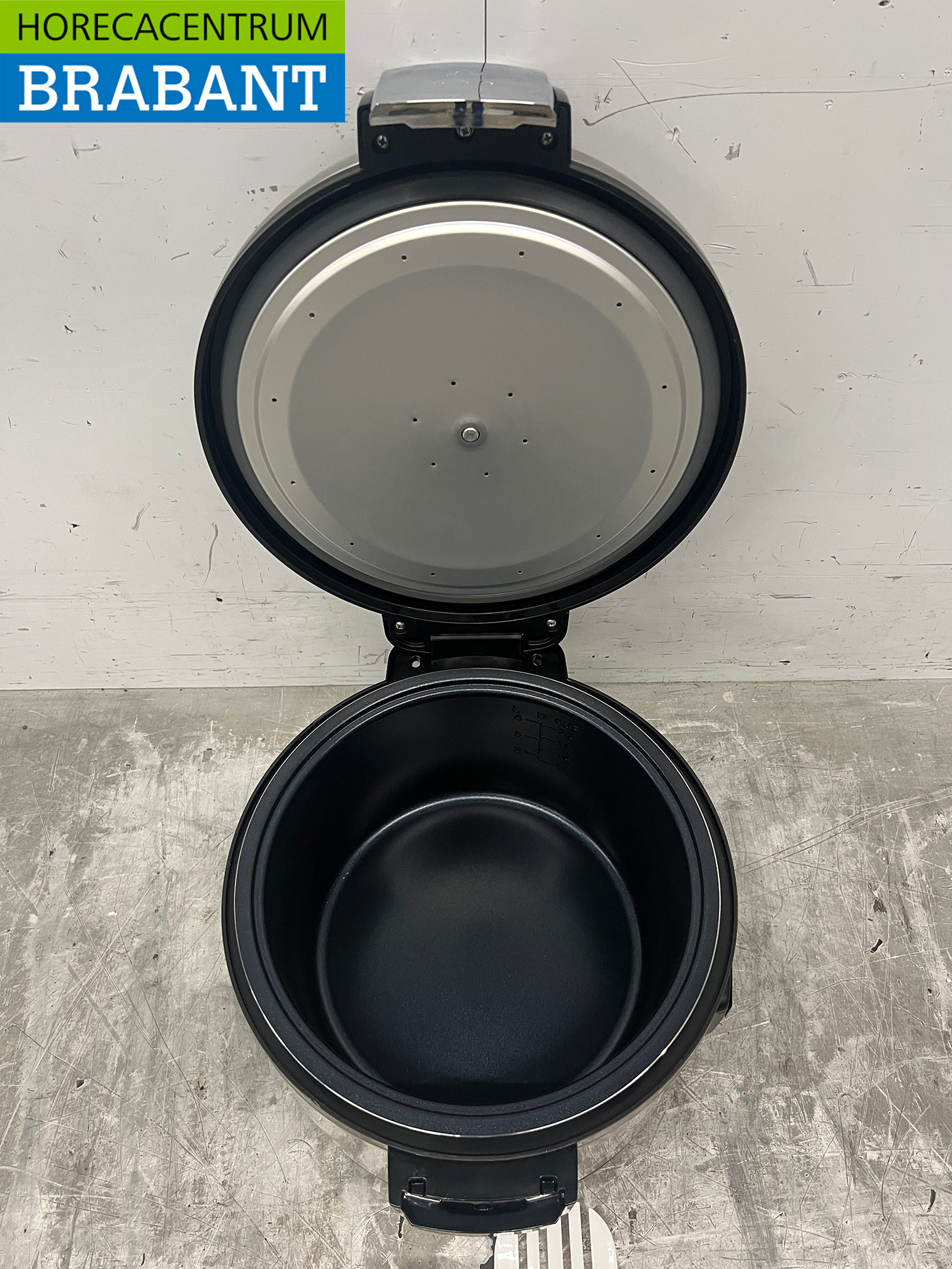 RVS HCB Rijstkoker Rijstwarmer 10 liter 230V Horeca - Afbeelding 4