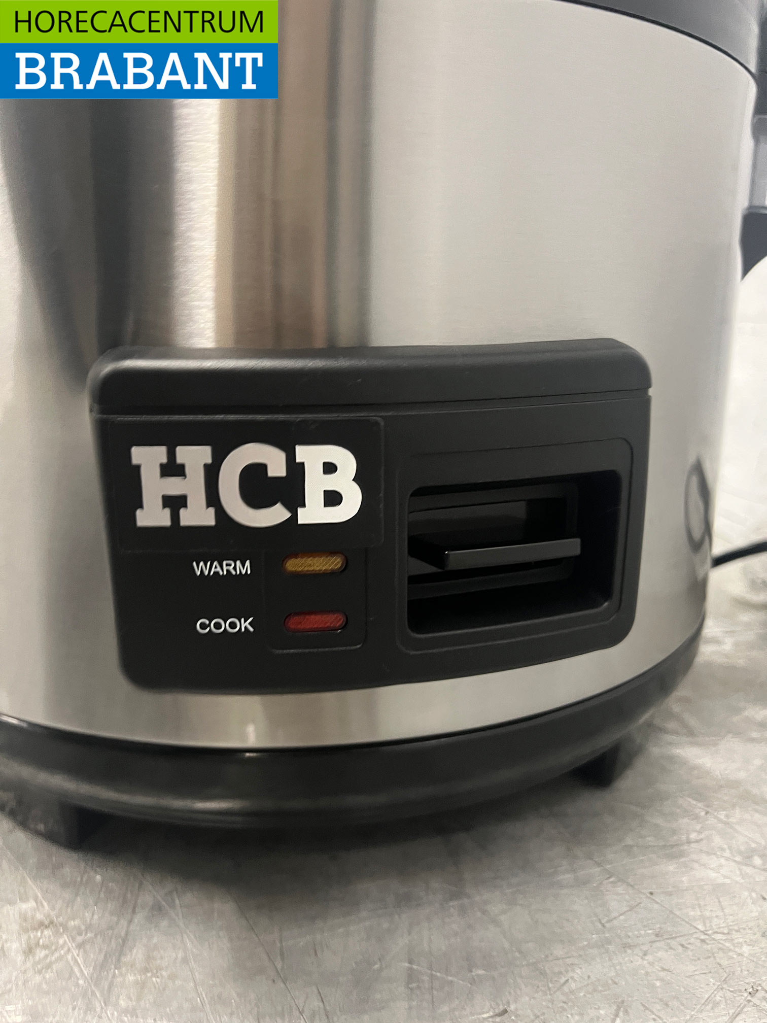 RVS HCB Rijstkoker Rijstwarmer 10 liter 230V Horeca - Afbeelding 5