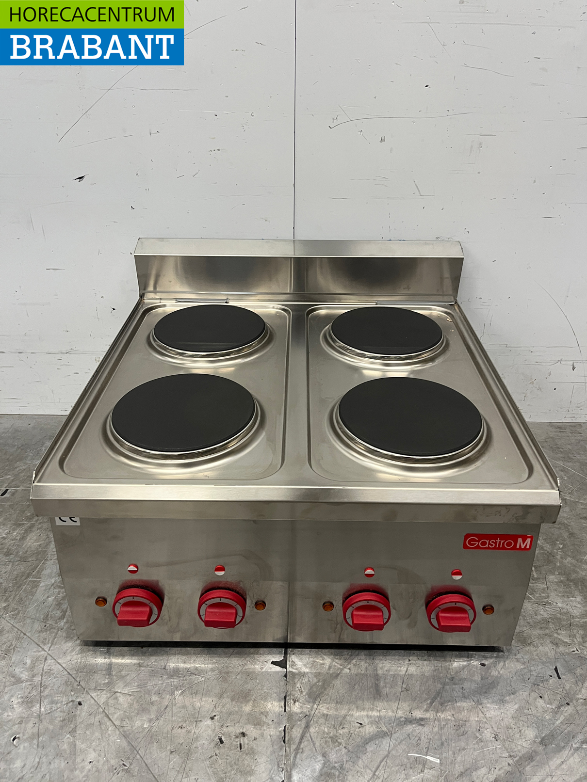 RVS Gastro M GL905 Grillplaat Gladde bakplaat 60 cm 400V Horeca