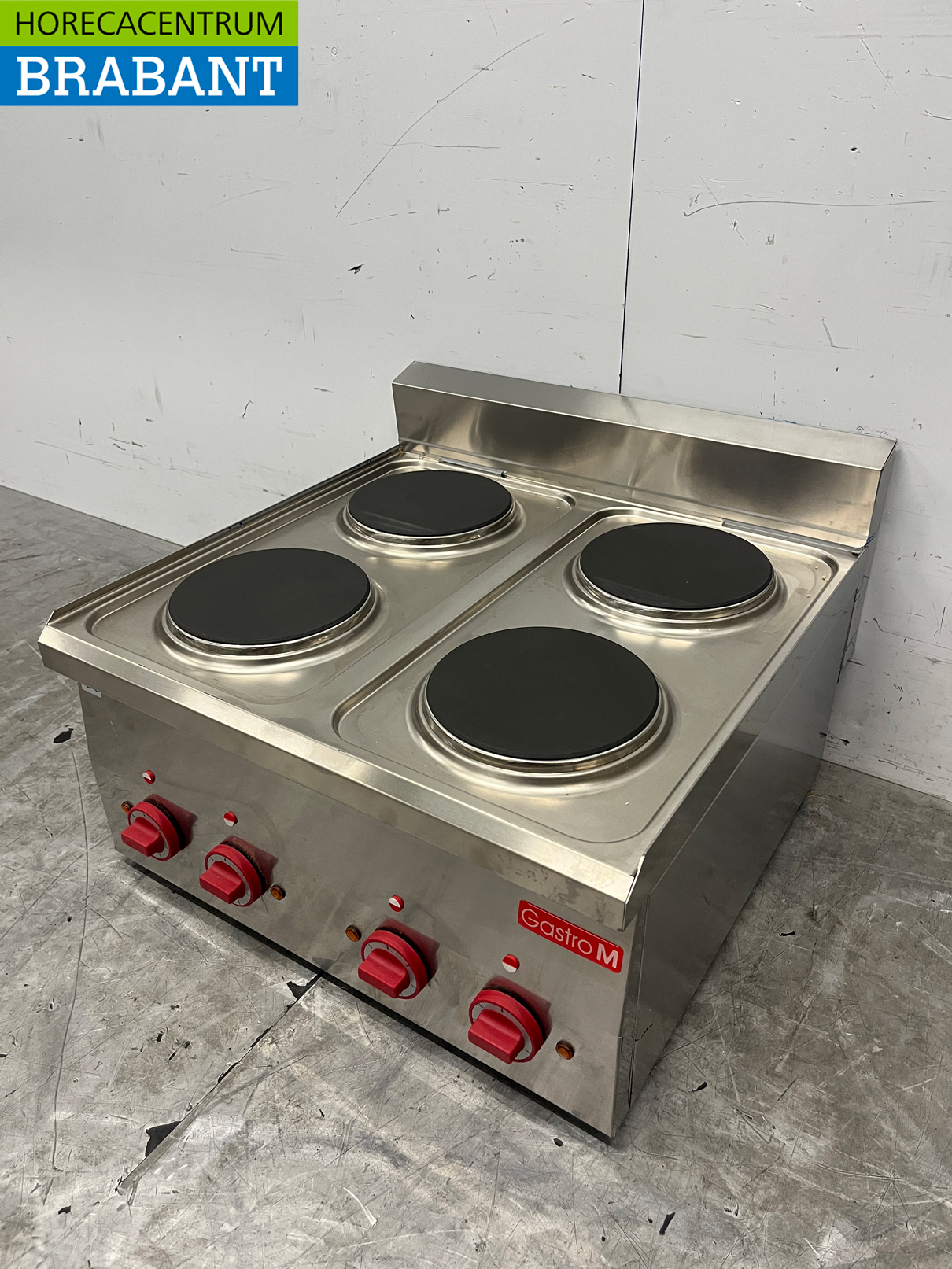 RVS Gastro M GL905 Grillplaat Gladde bakplaat 60 cm 400V Horeca - Afbeelding 2