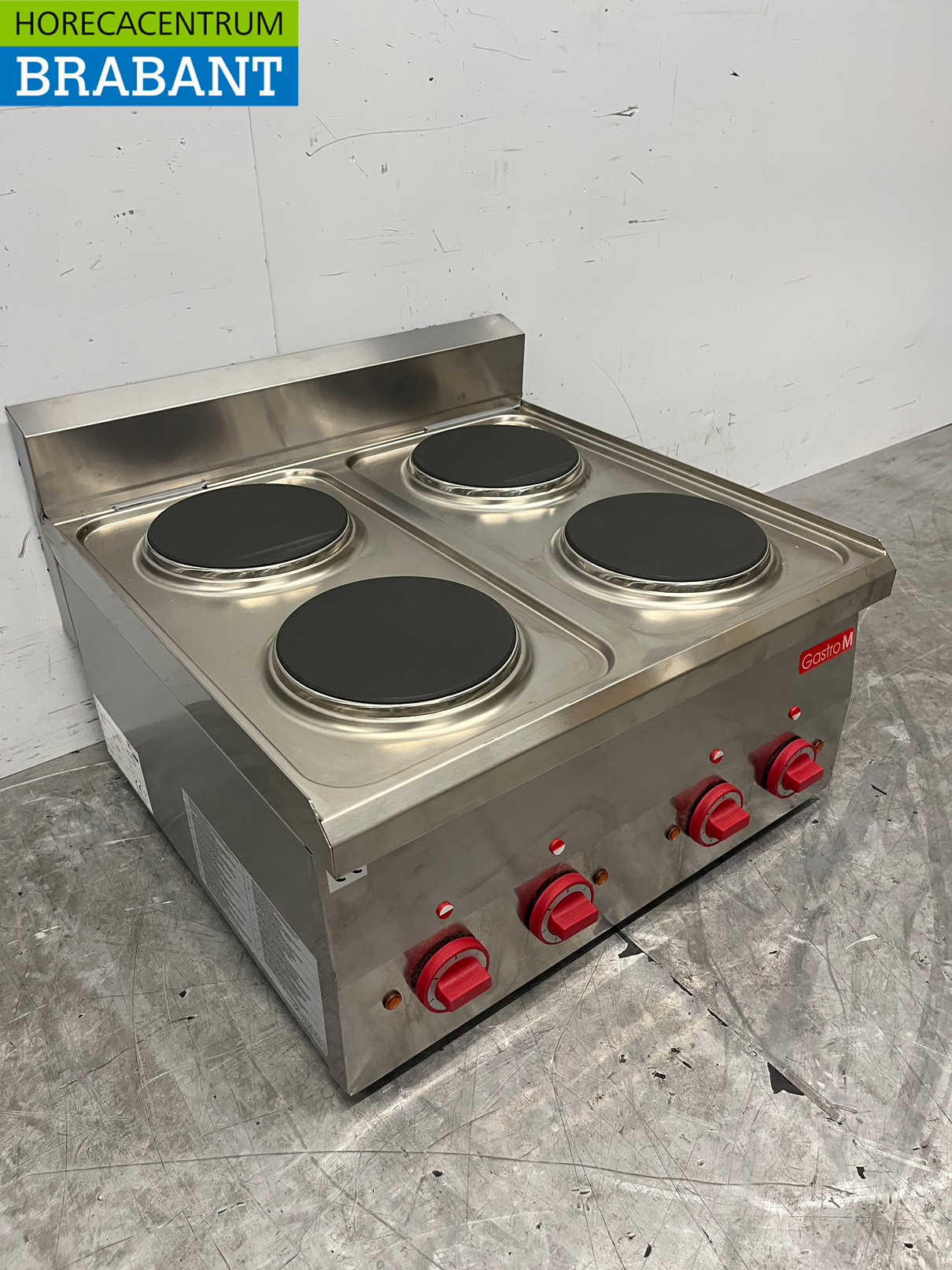 RVS Gastro M GL905 Grillplaat Gladde bakplaat 60 cm 400V Horeca - Afbeelding 3