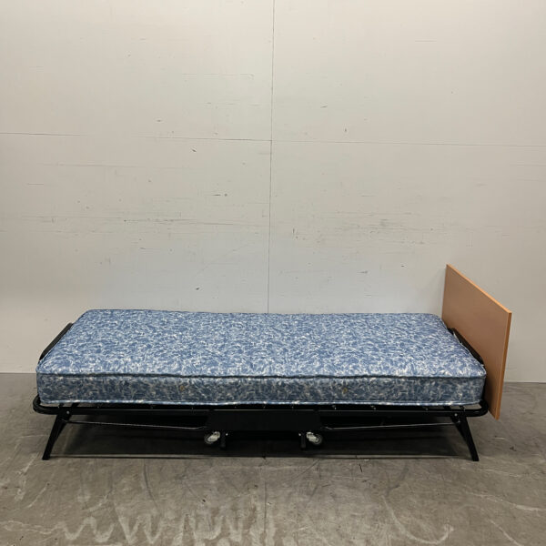 Jay-Be Contract eenpersoons opklapbed met waterbestendige matras zwart