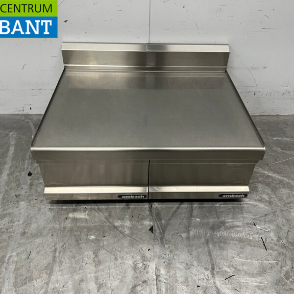 RVS Ambach Werkunit Neutraal Blind unit 80 cm Horeca