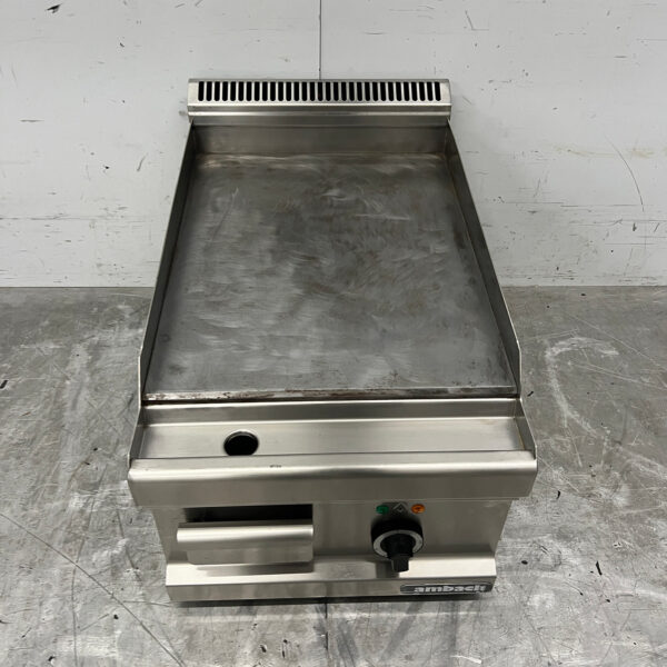 RVS Ambach Bakplaat 40 cm 400V Horeca