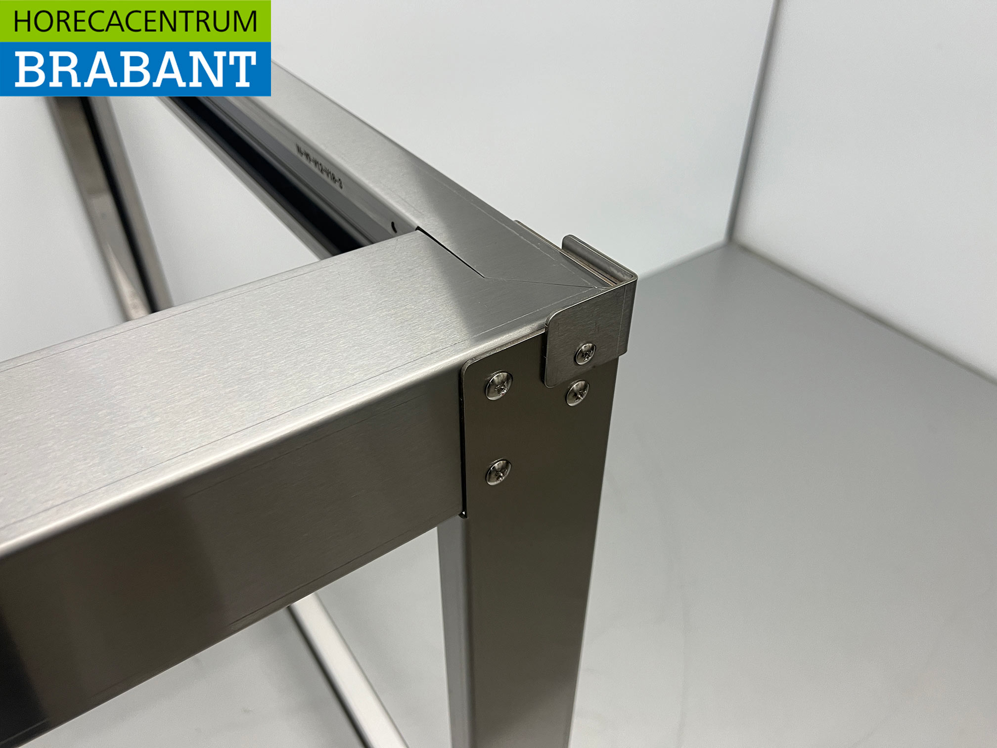 HCB RVS Onderstel voor pizzaoven 146,5 x 119 x 107 cm Horeca - Afbeelding 4