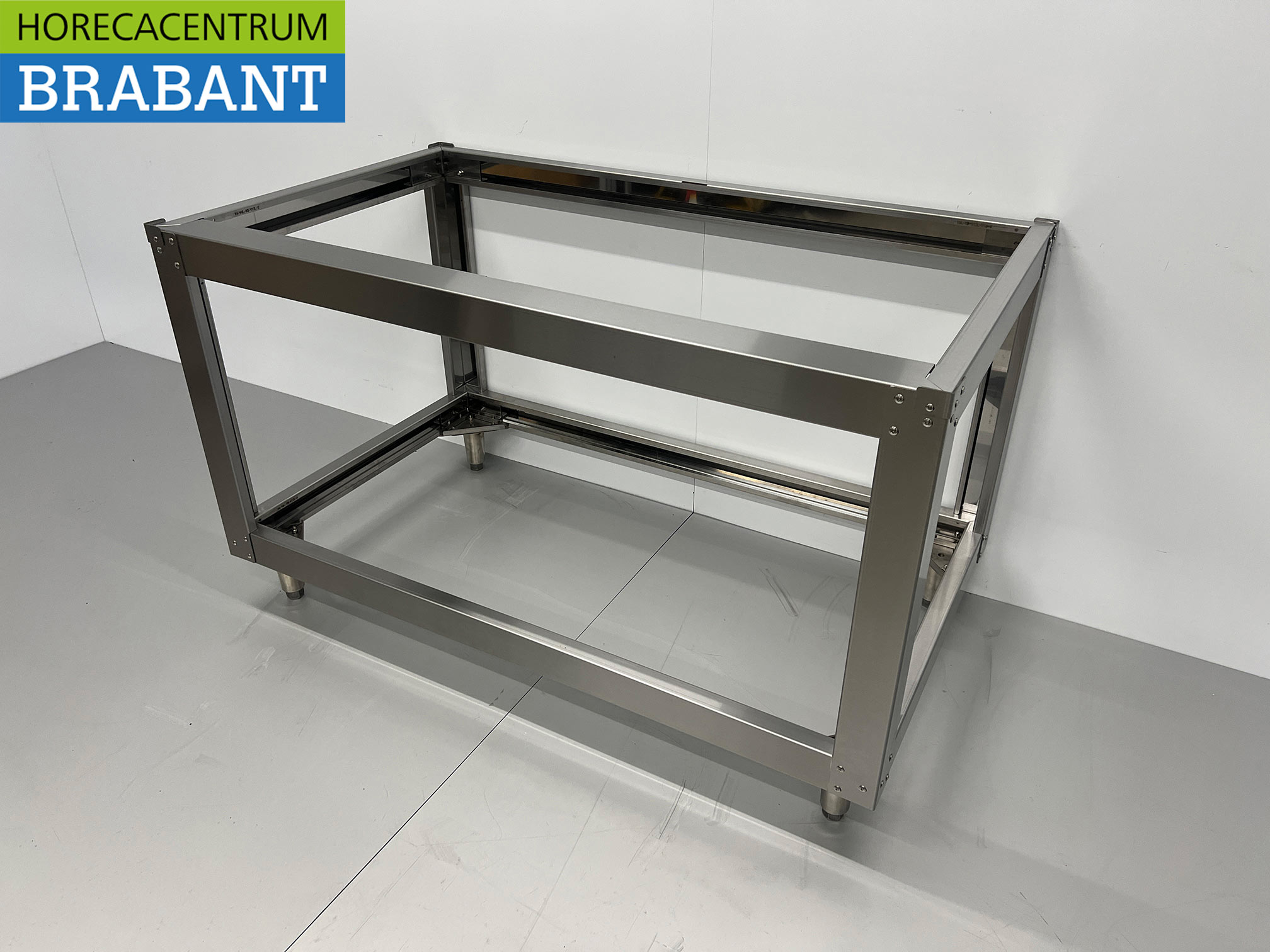 HCB RVS Onderstel voor pizzaoven 146,5 x 85 x 87 cm Horeca - Afbeelding 2