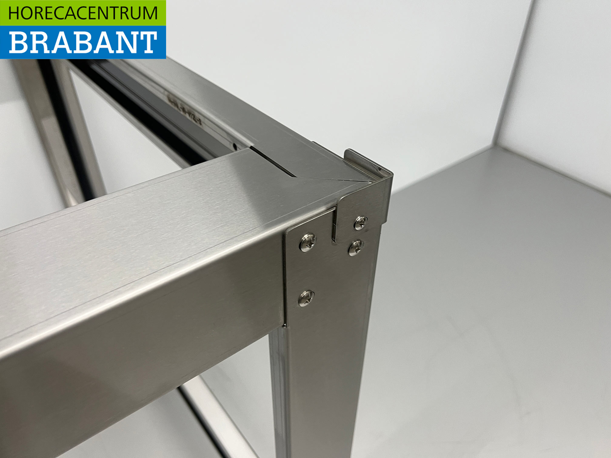 HCB RVS Onderstel voor pizzaoven 146,5 x 85 x 87 cm Horeca - Afbeelding 4