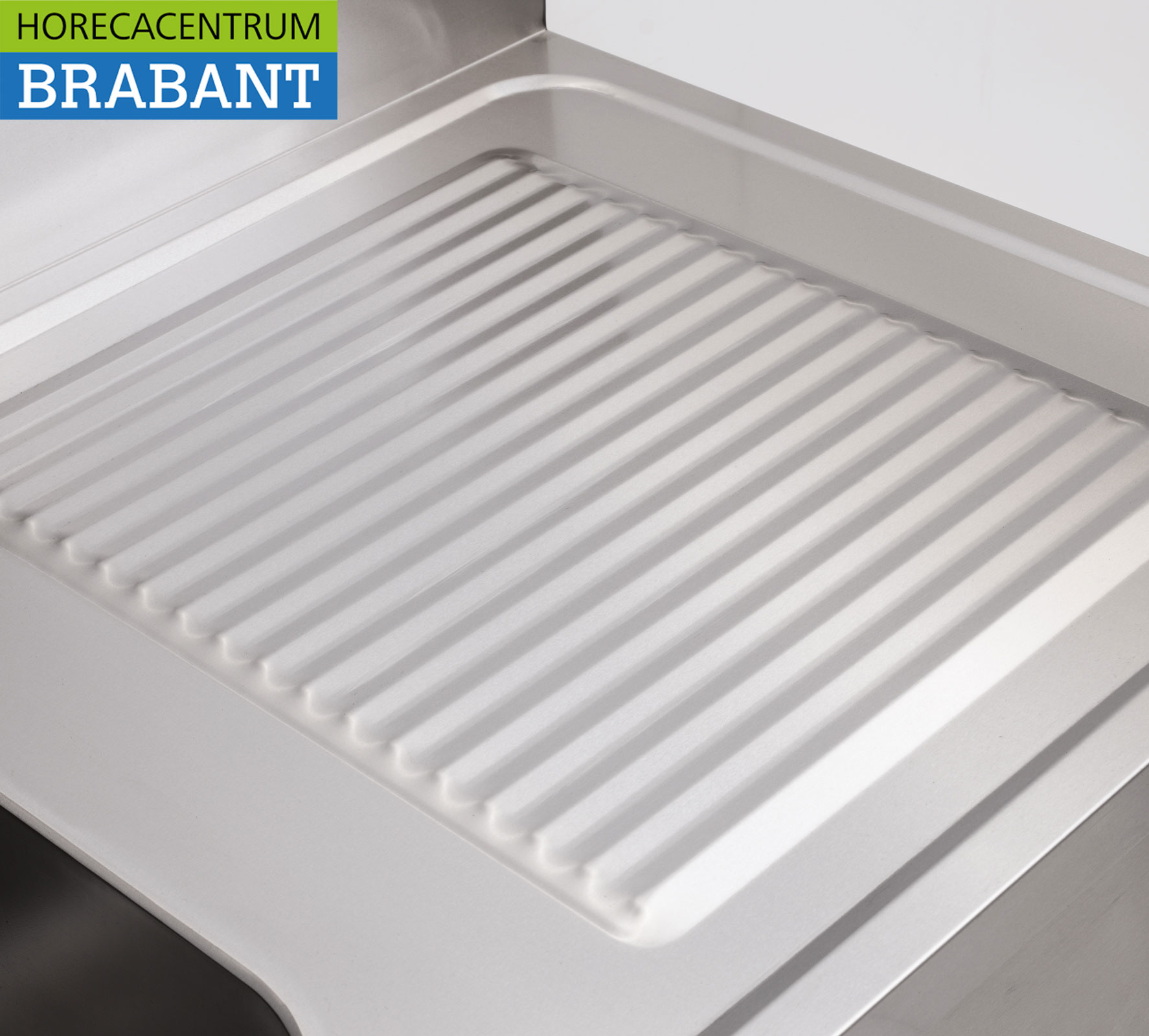 HCB RVS Spoeltafel spoelbak 120 x 60 cm Horeca - Afbeelding 5