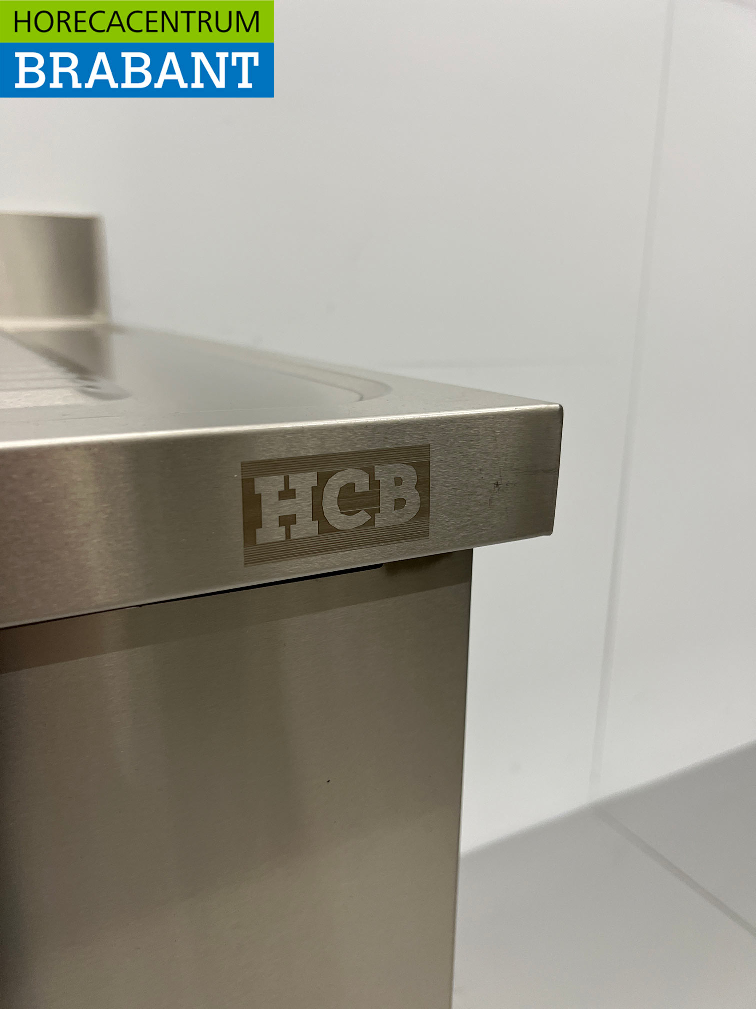 RVS Spoeltafel spoelbak 100 x 70 cm Horeca - Afbeelding 5