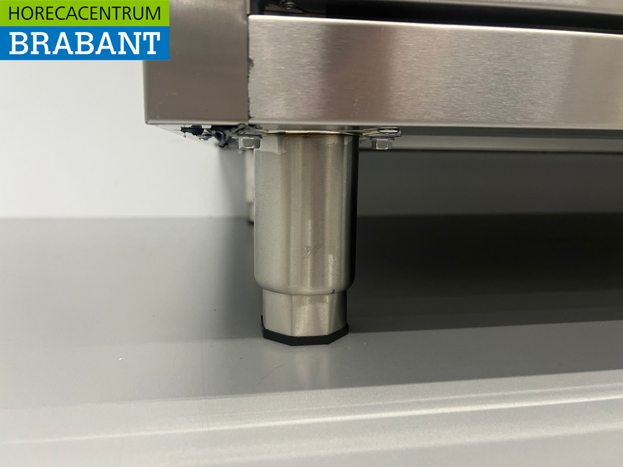 RVS Polyethyleen PE Werkkast Kast Snijtafel Premium-line 2 schuifdeuren 3 laden 200 cm Horeca Slagerij - Afbeelding 6