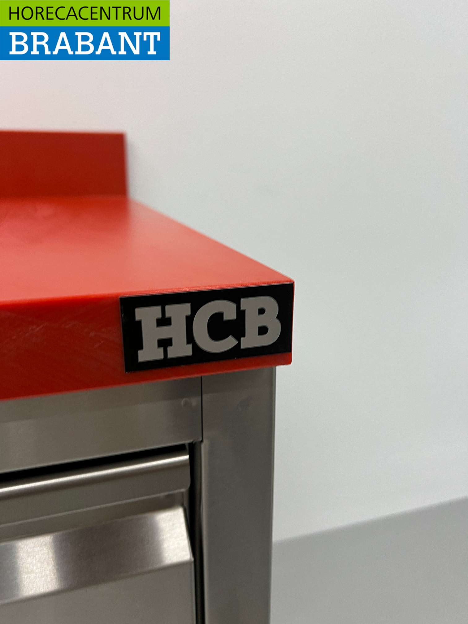 HCB RVS Polyethyleen PE Werkkast Kast Snijtafel Premium-line 2 schuifdeuren 3 laden 160 cm Horeca Slagerij - Afbeelding 7