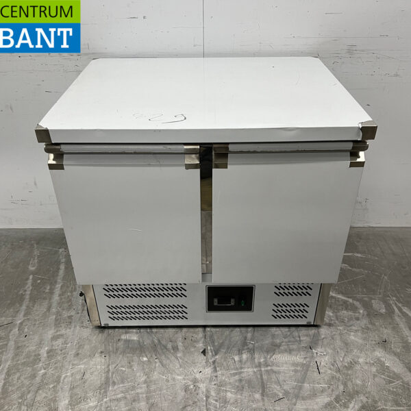 RVS Saro Koelwerkbank 2 Deuren 90 cm 230V Horeca