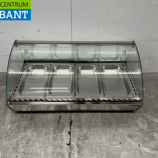 RVS Saro Warmhoudvitrine 46 liter 230V Horeca