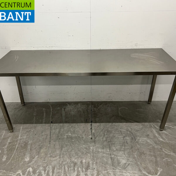 RVS Werktafel 200 cm Horeca