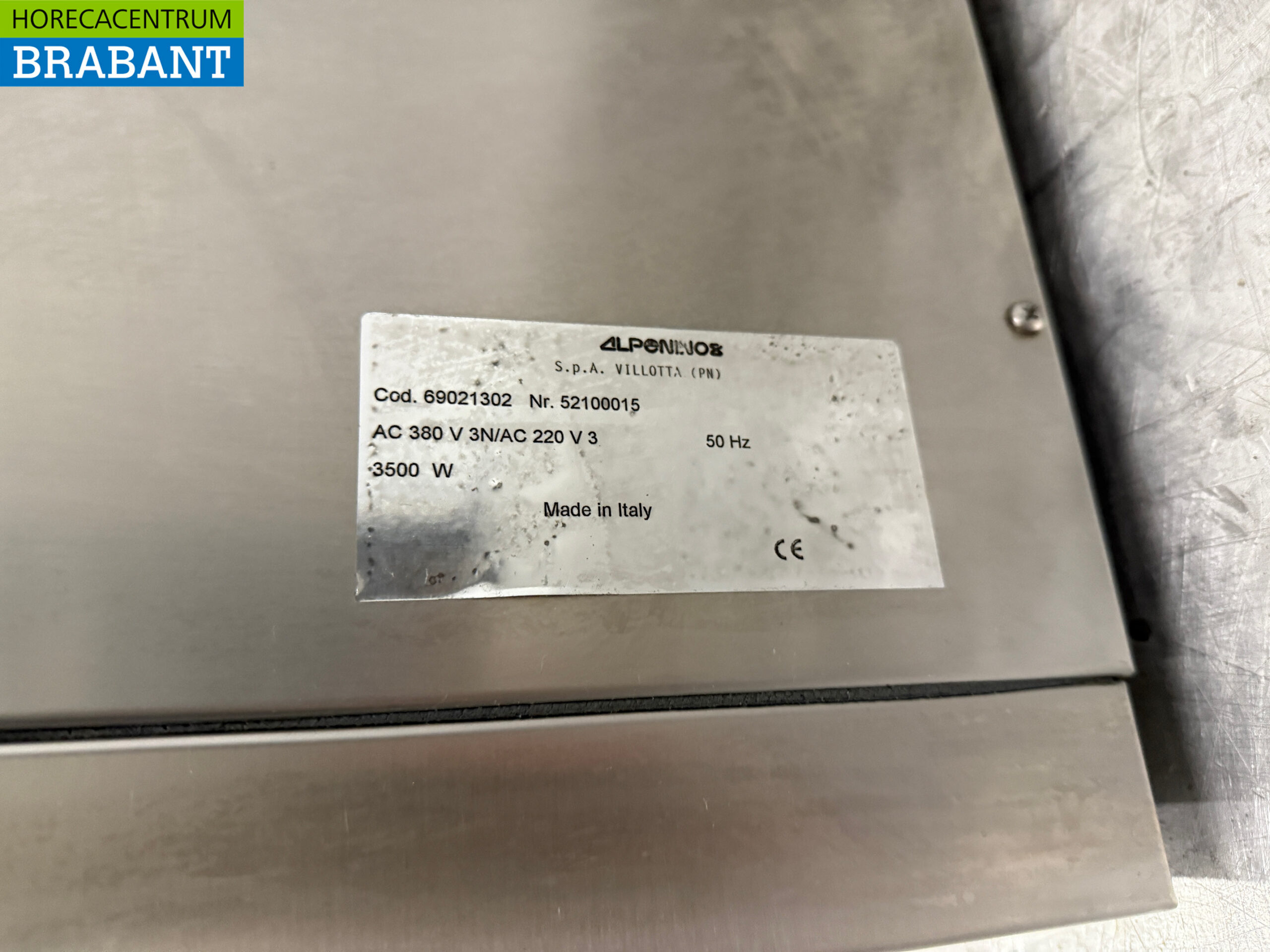 RVS Alpeninox Vaatwasser 400V Horeca - Afbeelding 6