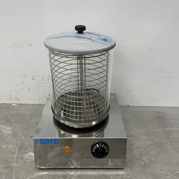 RVS Saro Worstenkoker Hotdogwarmer 230V Horeca