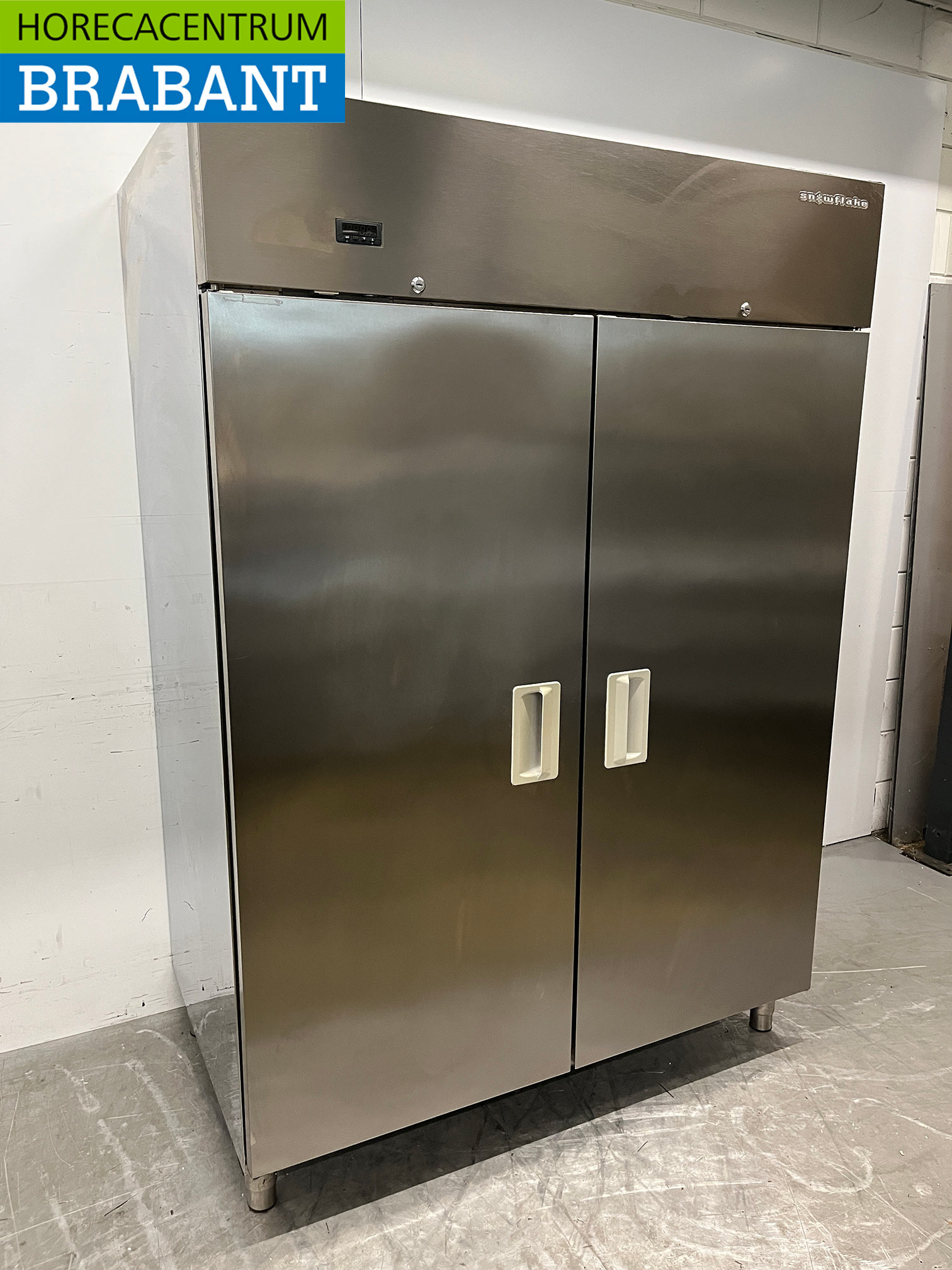 RVS Gram Snowflake Dubbeldeurs Koeling 1230 liter 230V Horeca - Afbeelding 3