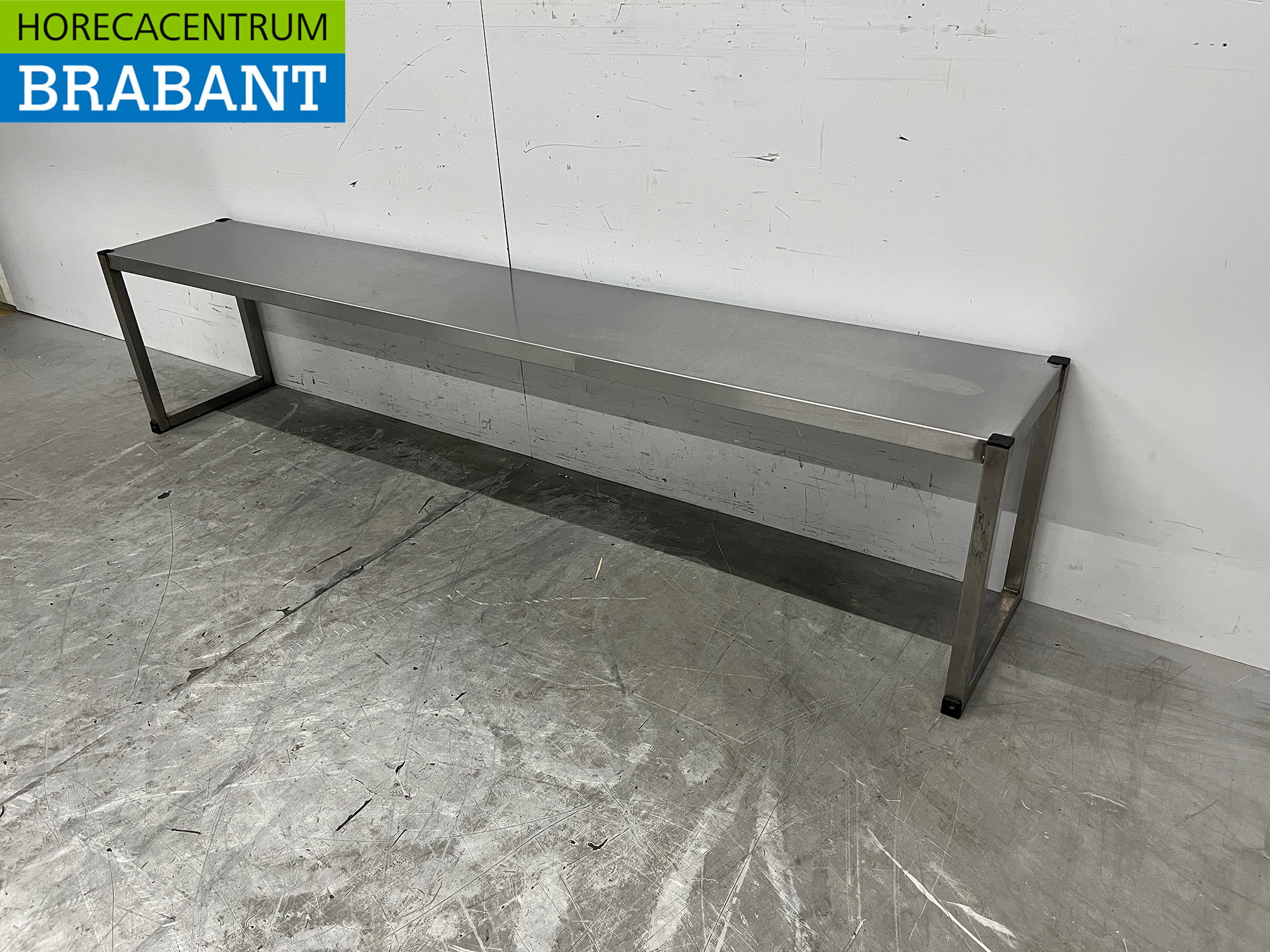 RVS Etagere brug 179 x 30 x 40 cm Horeca - Afbeelding 2