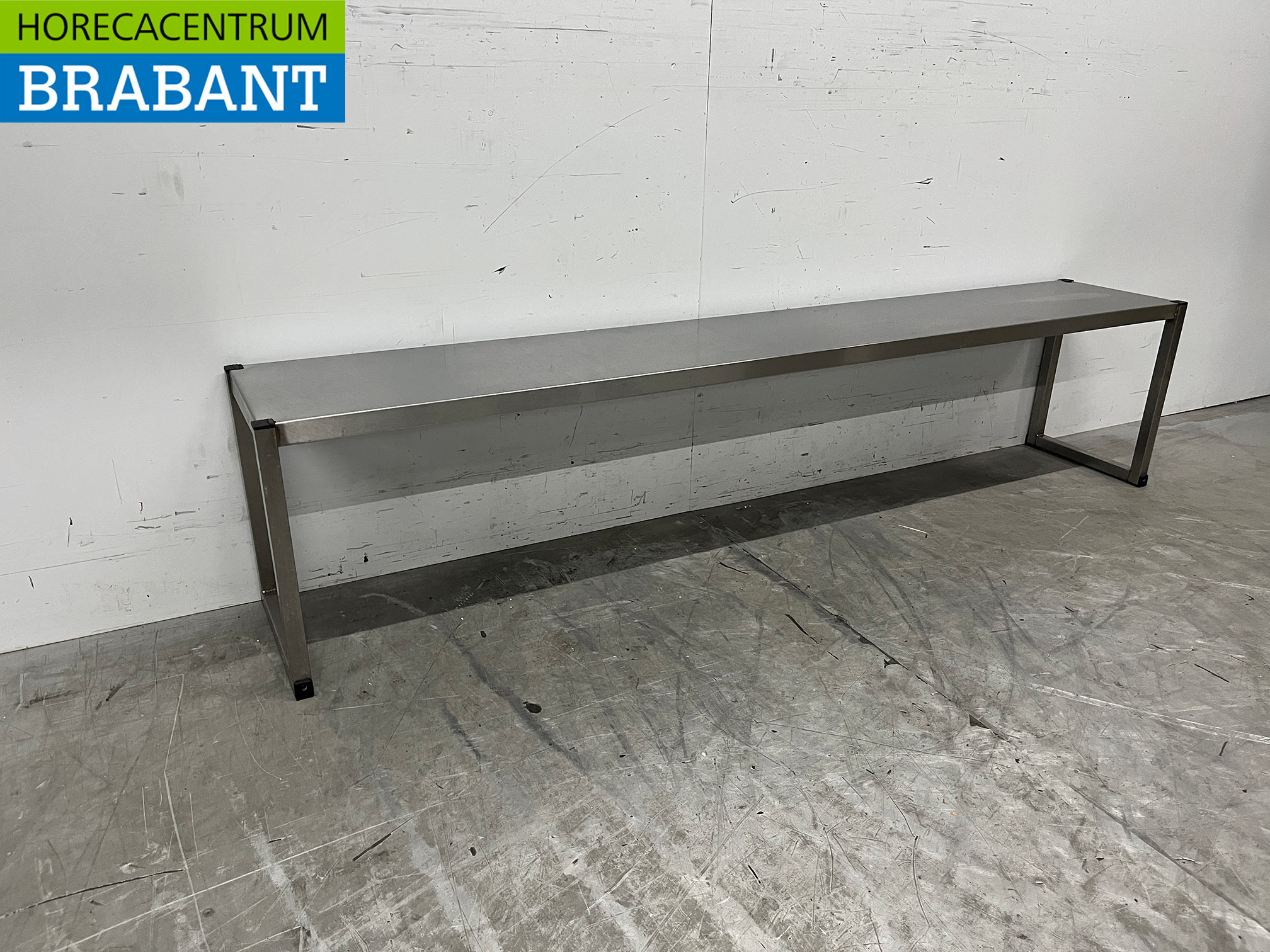 RVS Etagere brug 179 x 30 x 40 cm Horeca - Afbeelding 3