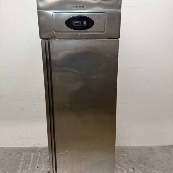 RVS Tefcold Enkeldeurs Koeling 520 liter 230V Horeca