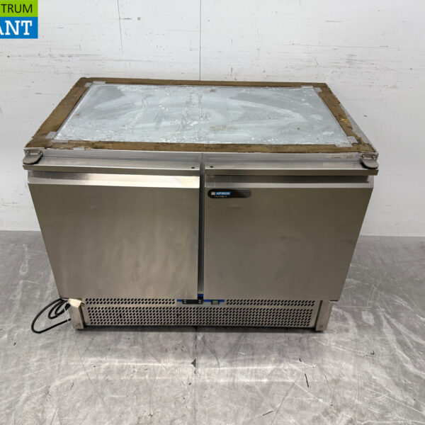 RVS Afinox Koelwerkbank 2 Deuren 100,5 cm 230V Horeca