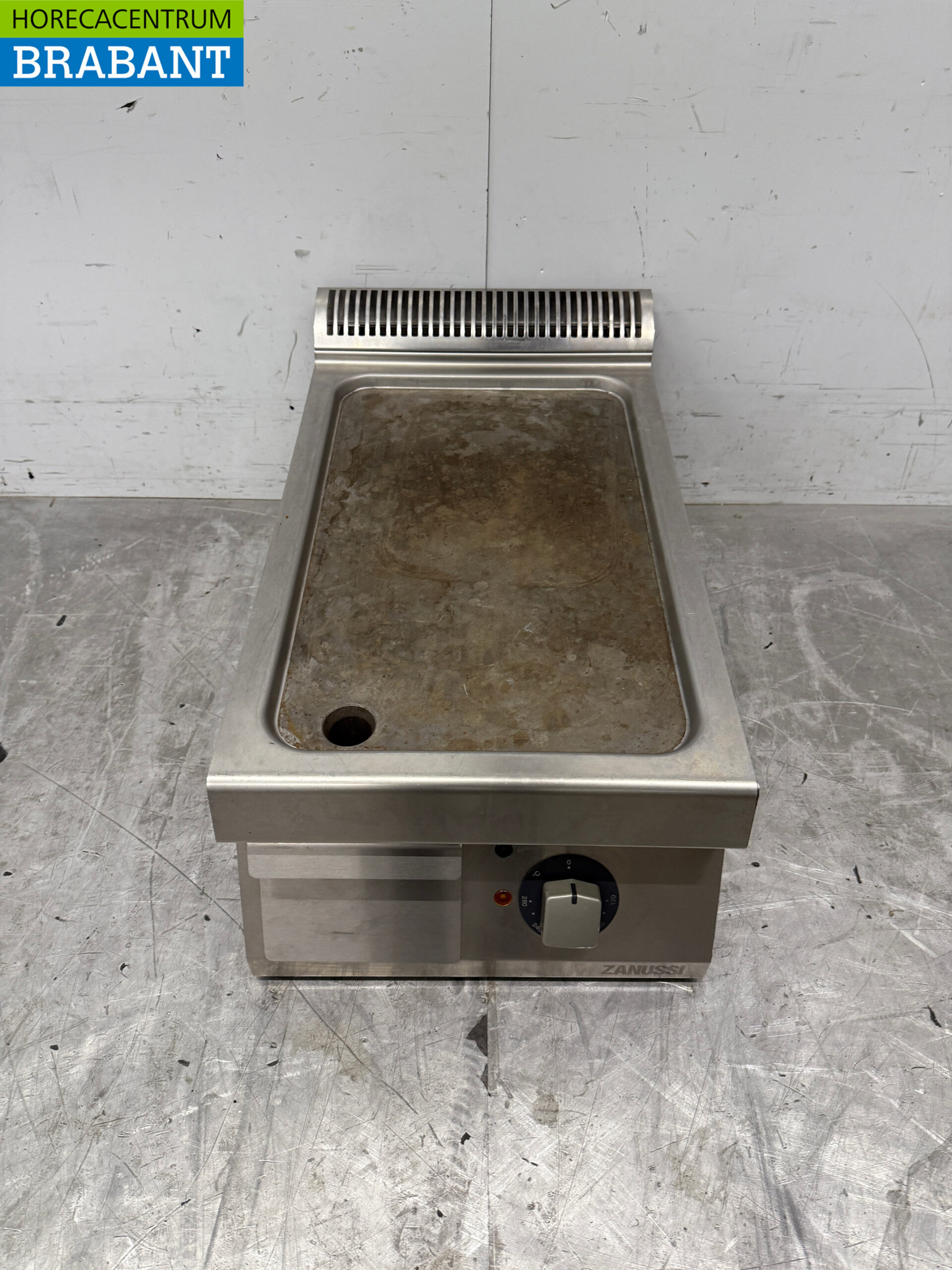 RVS Zanussi Gladde Bakplaat 400V Horeca