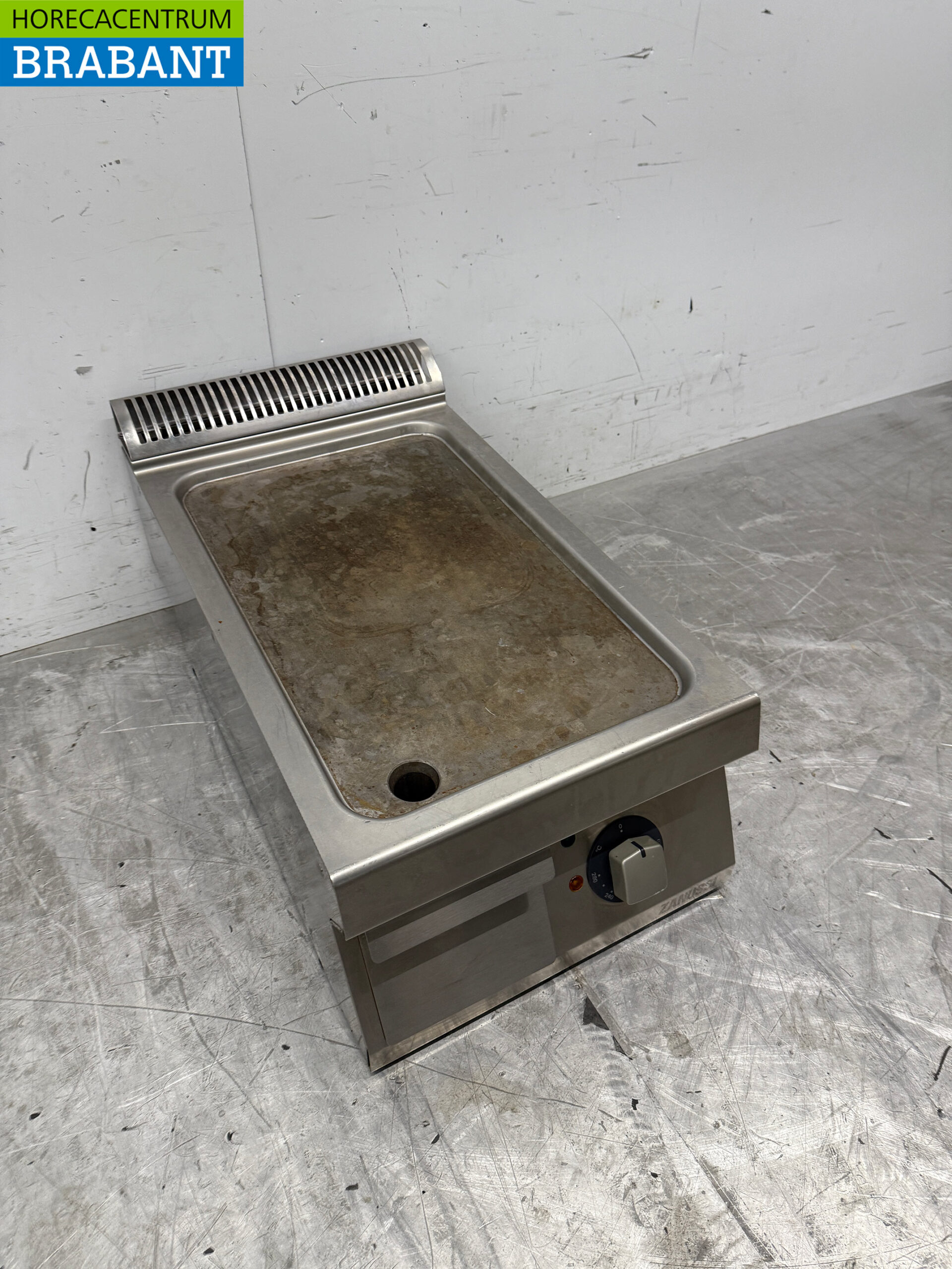 RVS Zanussi Gladde Bakplaat 400V Horeca - Afbeelding 3