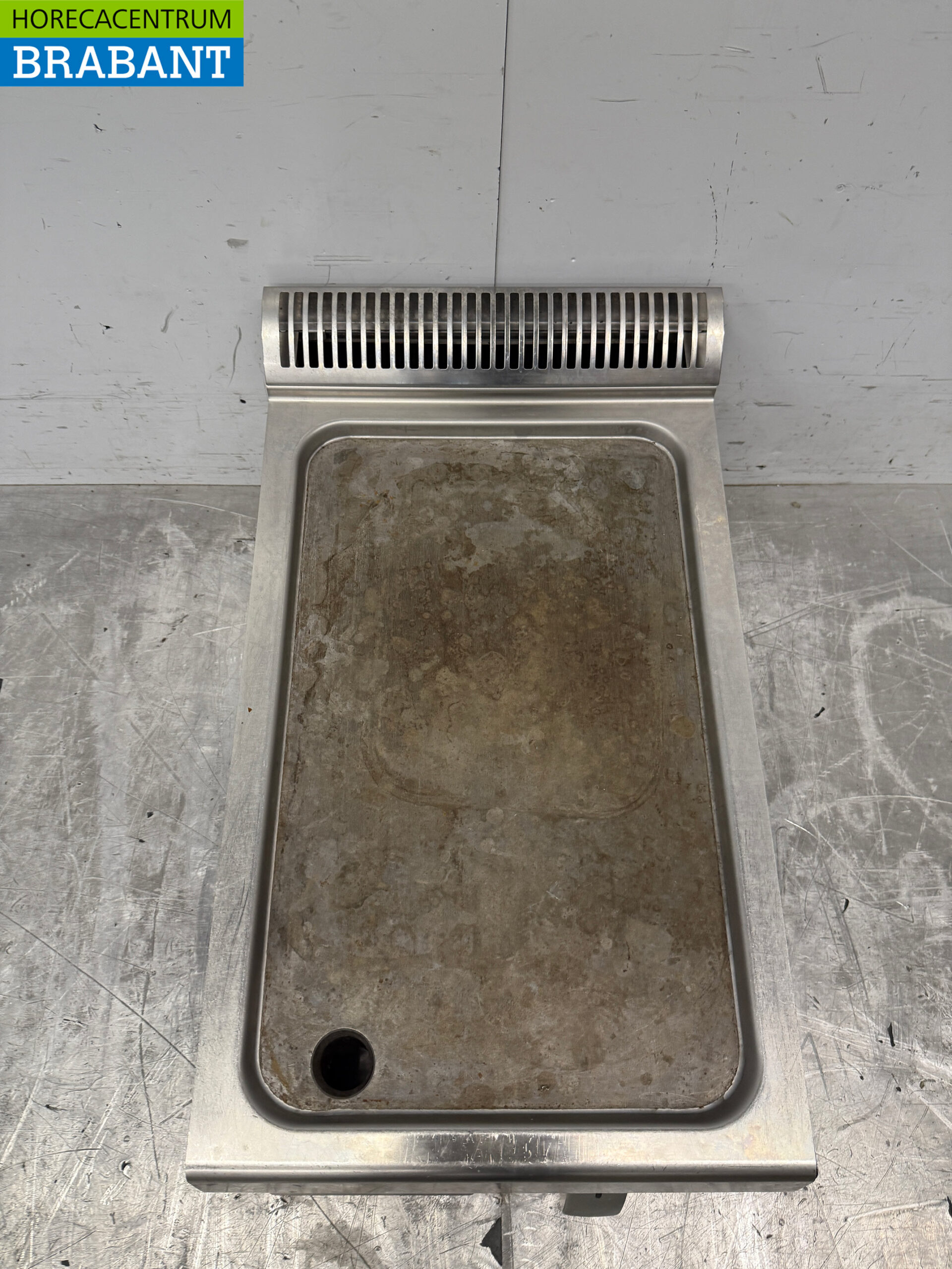 RVS Zanussi Gladde Bakplaat 400V Horeca - Afbeelding 4