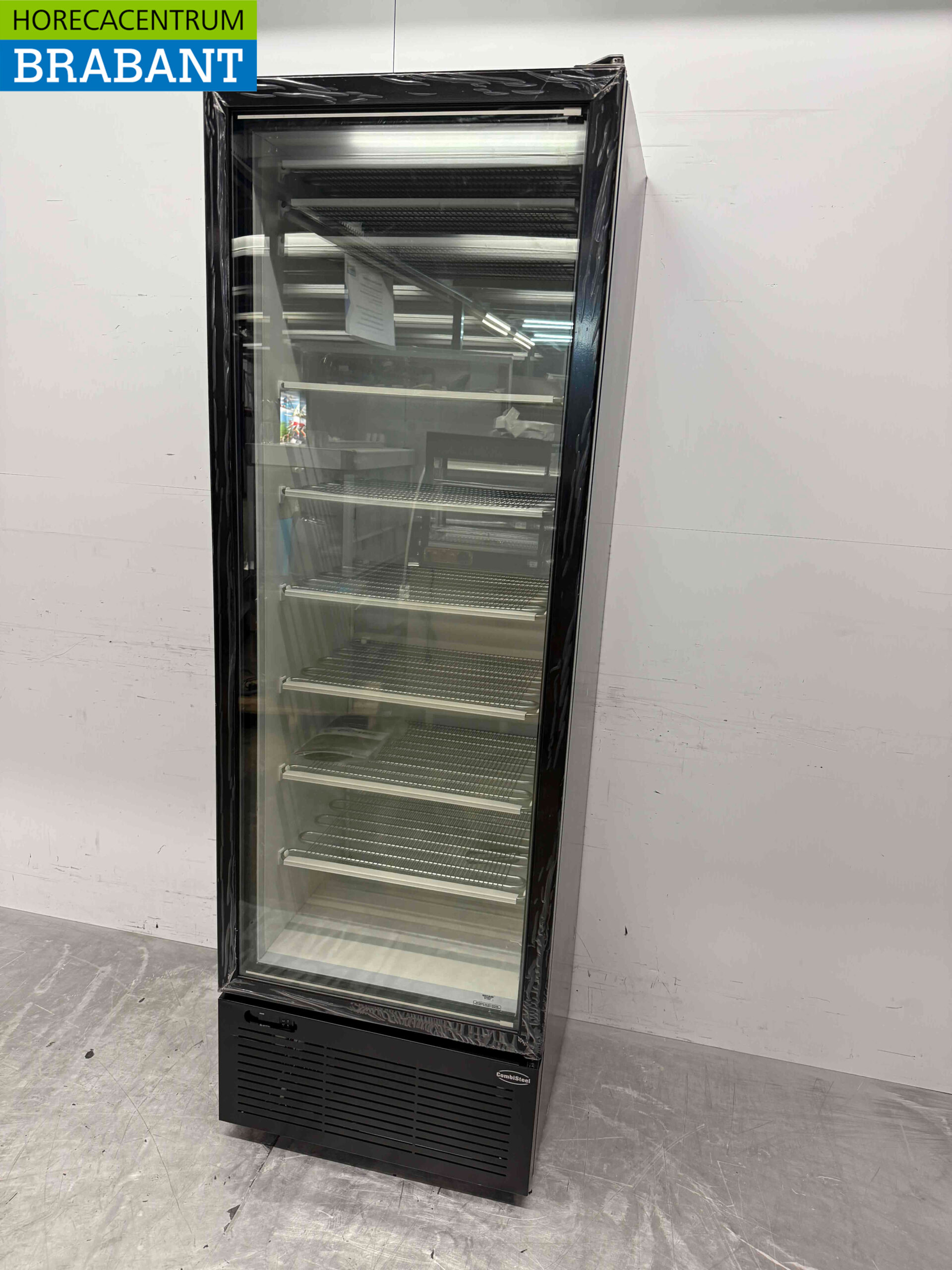 Combisteel Glasdeur IJSbewaarkast Vriezer Vrieskast 417 liter 230V Horeca