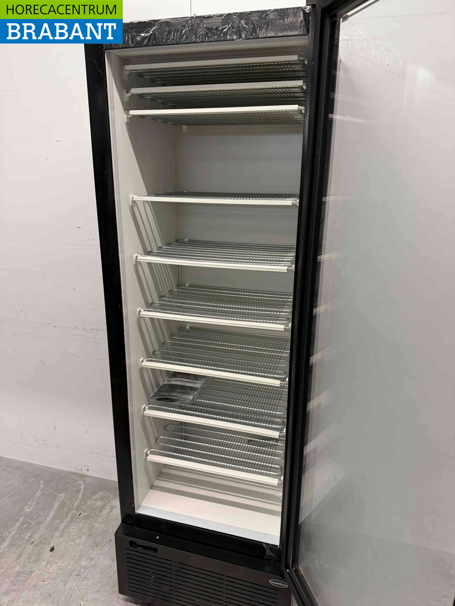 Combisteel Glasdeur IJSbewaarkast Vriezer Vrieskast 417 liter 230V Horeca - Afbeelding 4