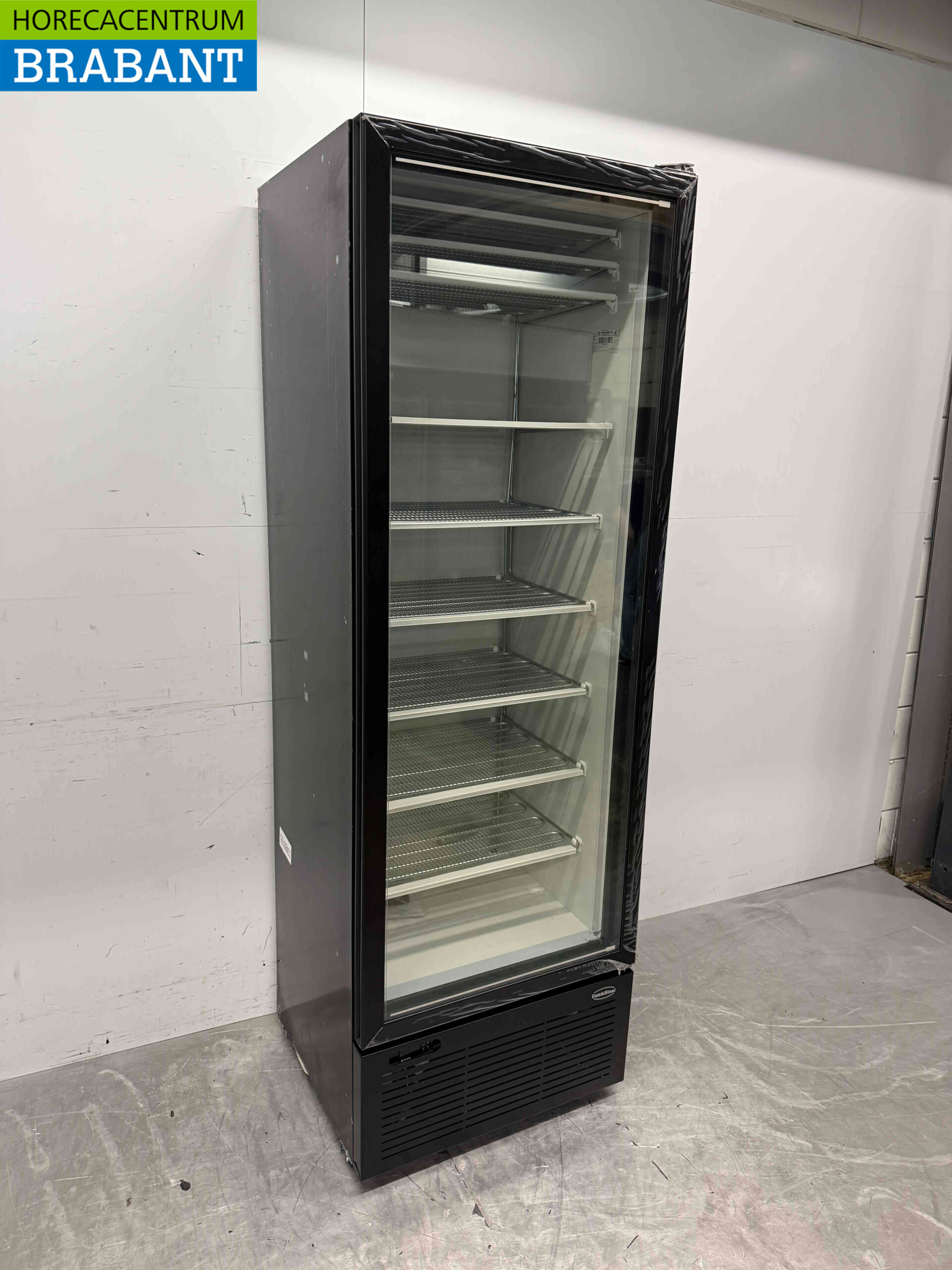 Combisteel Glasdeur IJSbewaarkast Vriezer Vrieskast 417 liter 230V Horeca - Afbeelding 2