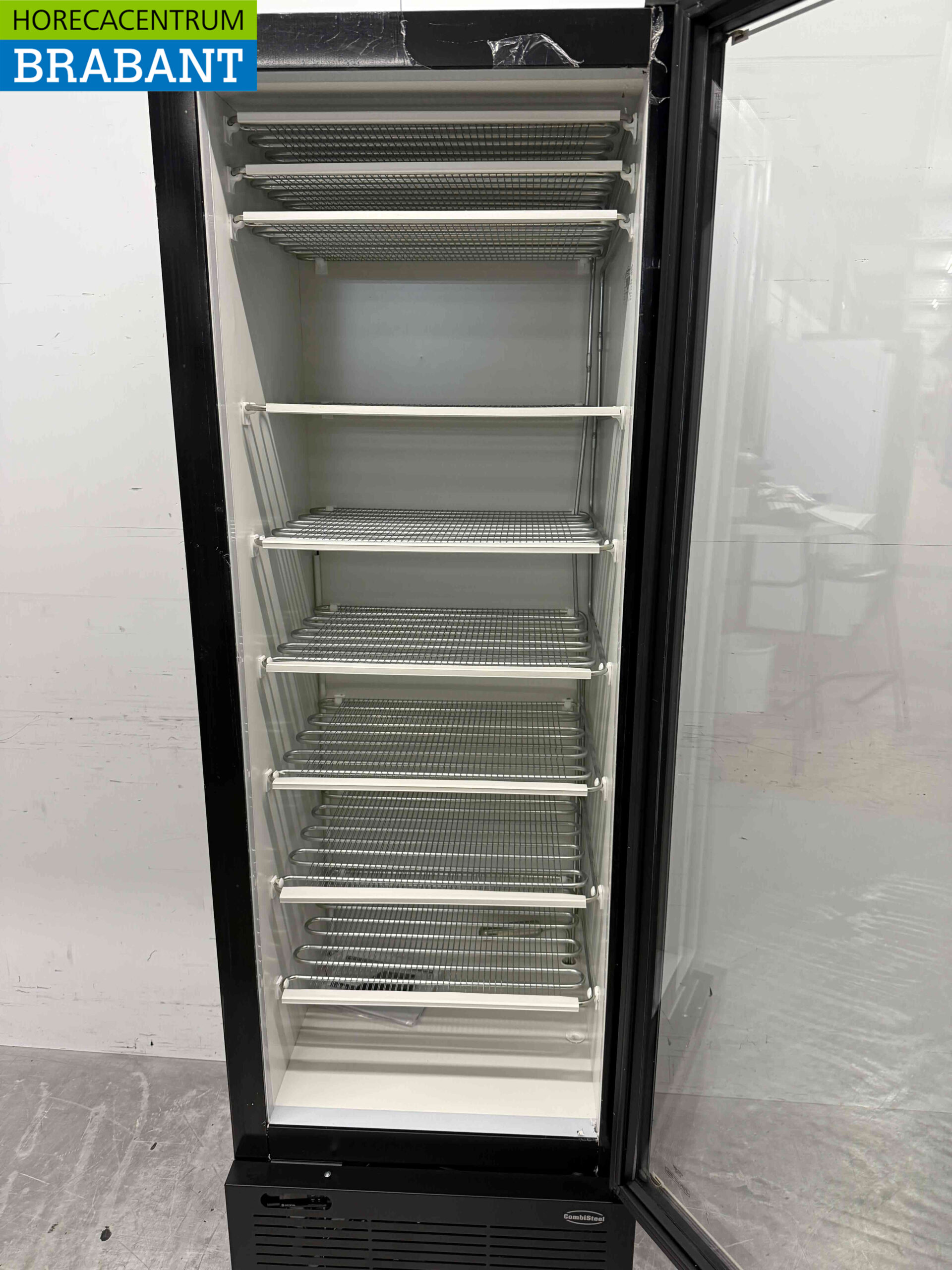 Combisteel Glasdeur IJSbewaarkast Vriezer Vrieskast 417 liter 230V Horeca - Afbeelding 4