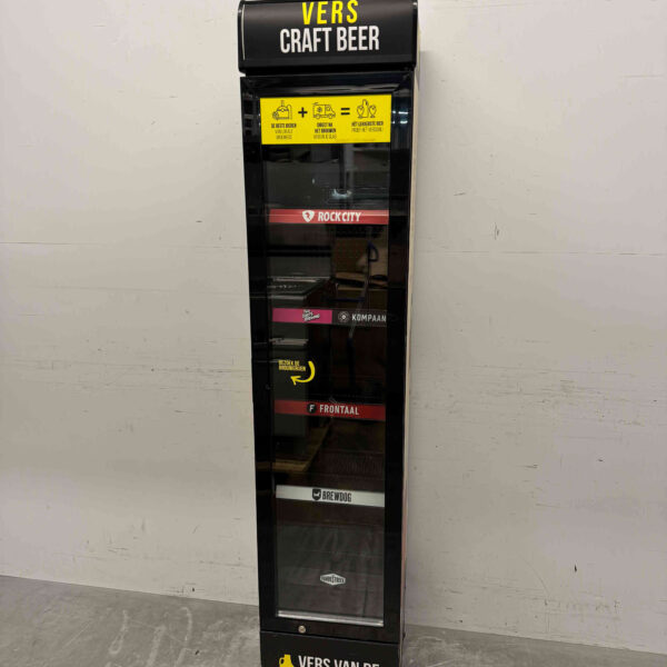 Gastro-Cool Glasdeurkoeling Koelkast Drankkoelkast Glazen deur 155 liter 230V Horeca