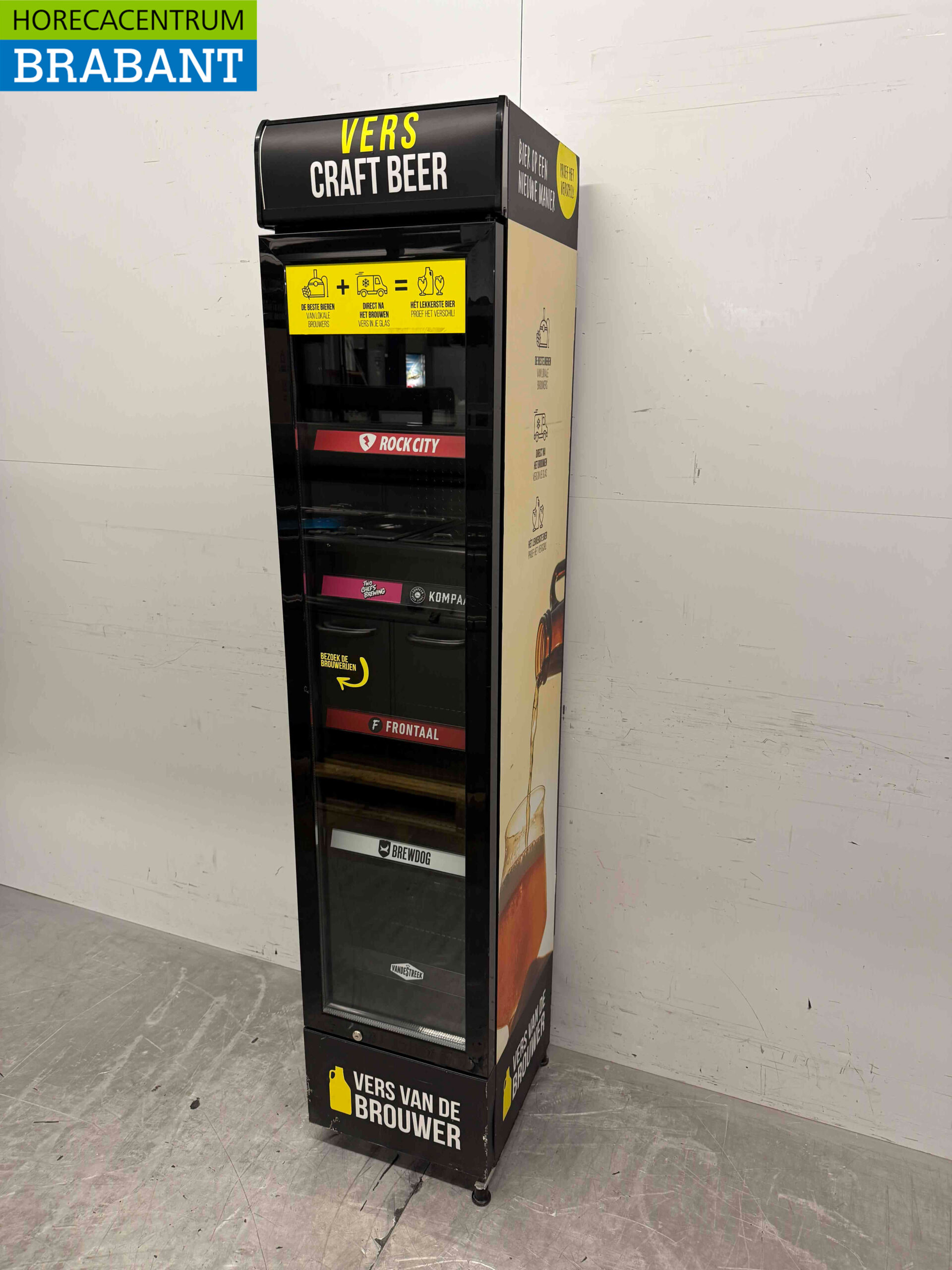 Gastro-Cool Glasdeurkoeling Koelkast Drankkoelkast Glazen deur 155 liter 230V Horeca - Afbeelding 2