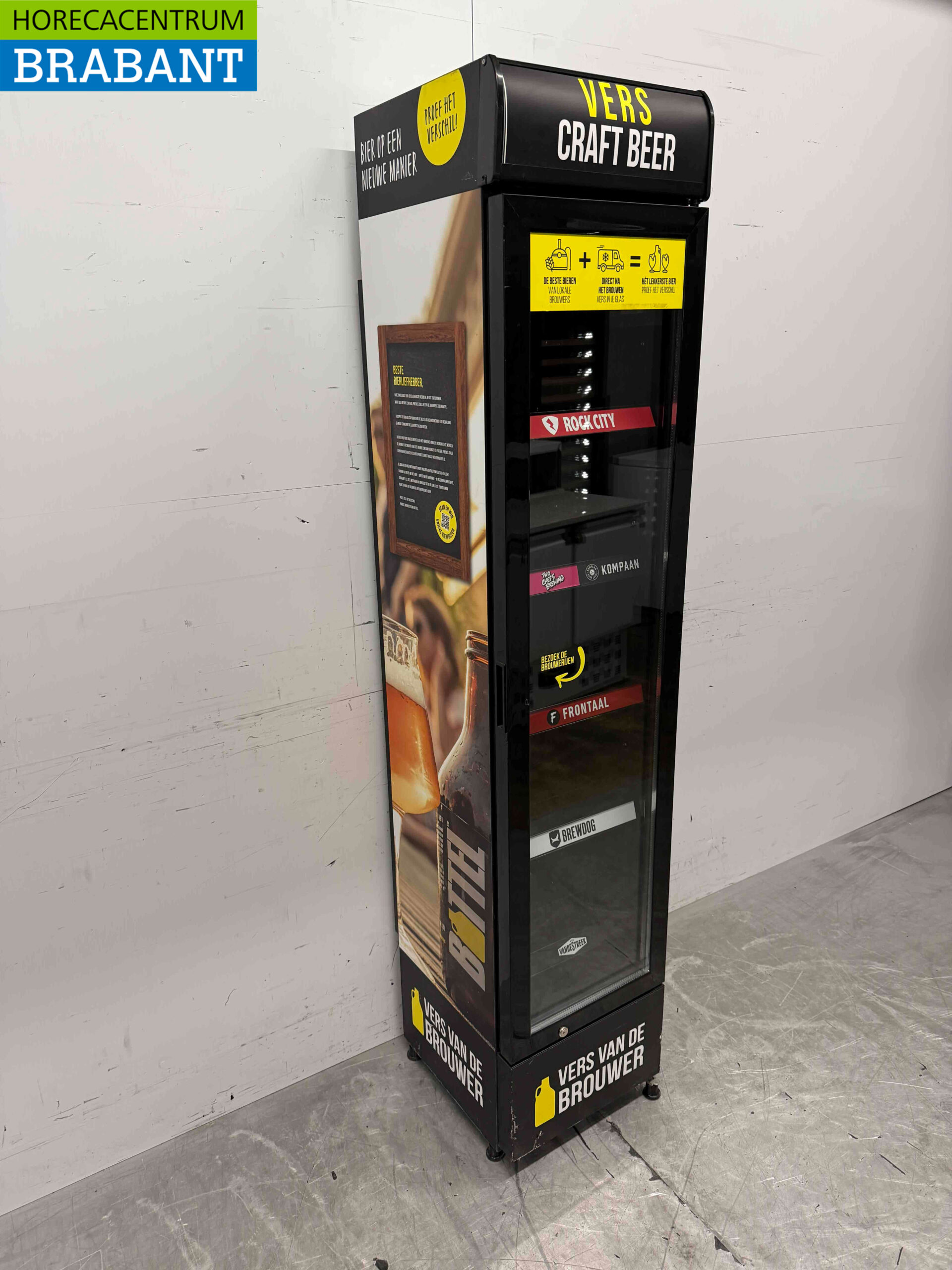 Gastro-Cool Glasdeurkoeling Koelkast Drankkoelkast Glazen deur 155 liter 230V Horeca - Afbeelding 3