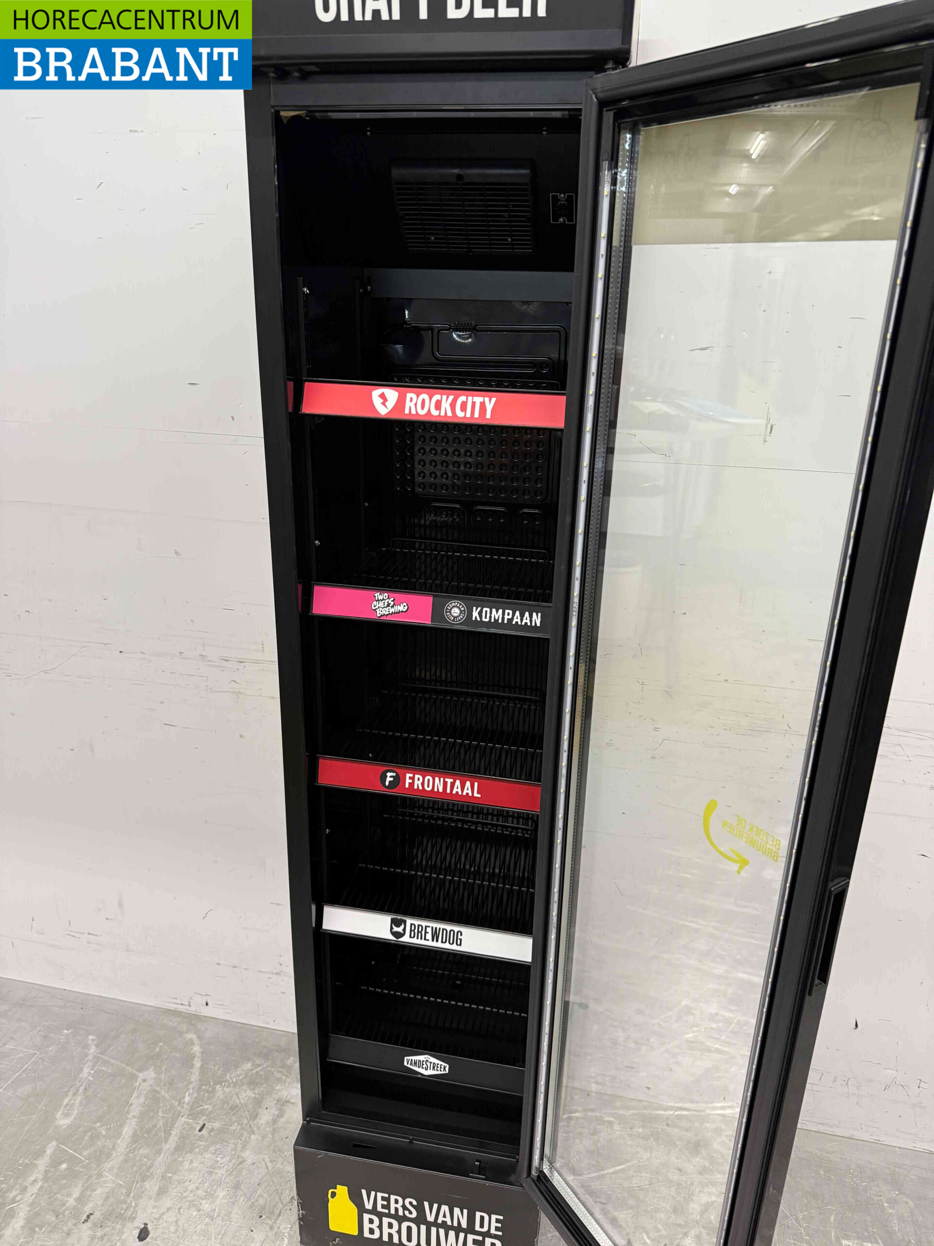 Gastro-Cool Glasdeurkoeling Koelkast Drankkoelkast Glazen deur 155 liter 230V Horeca - Afbeelding 4