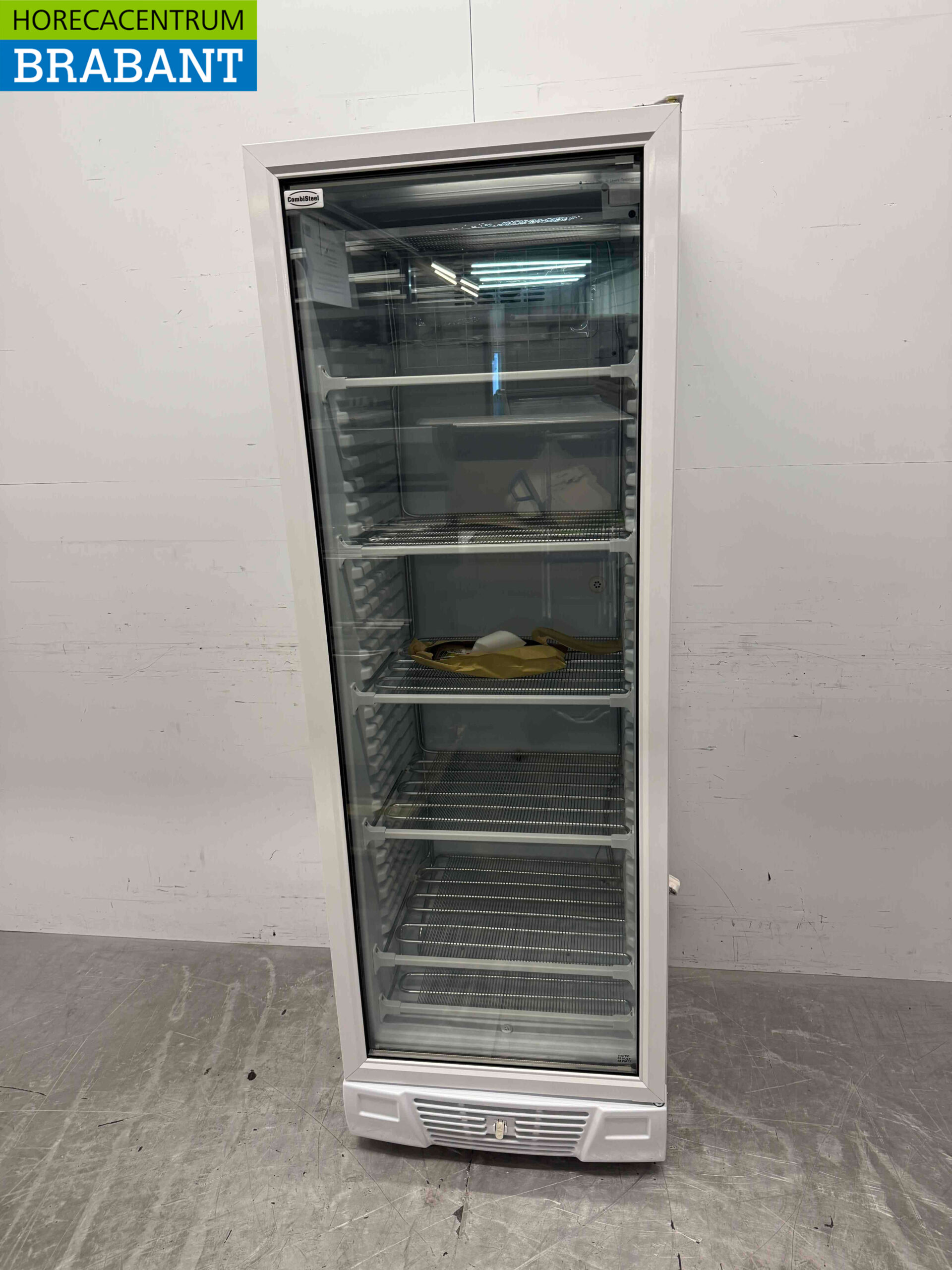 Combisteel Glasdeur Vriezer Vrieskast 382 liter 230V Horeca